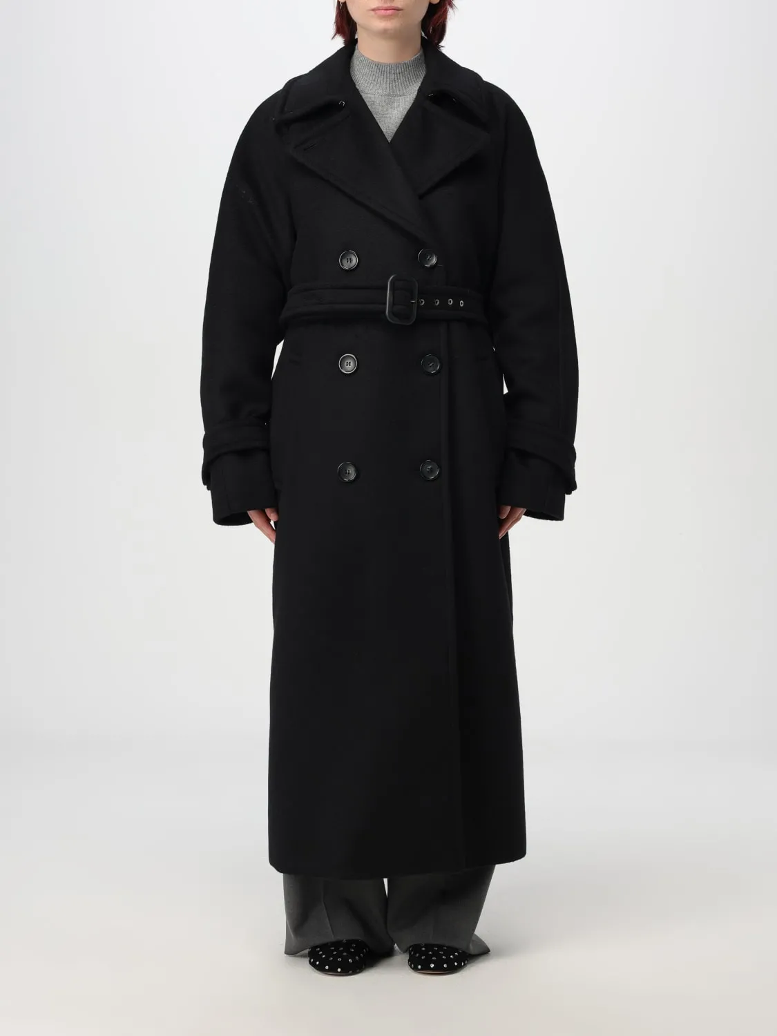 Cappotto Sportmax in lana vergine