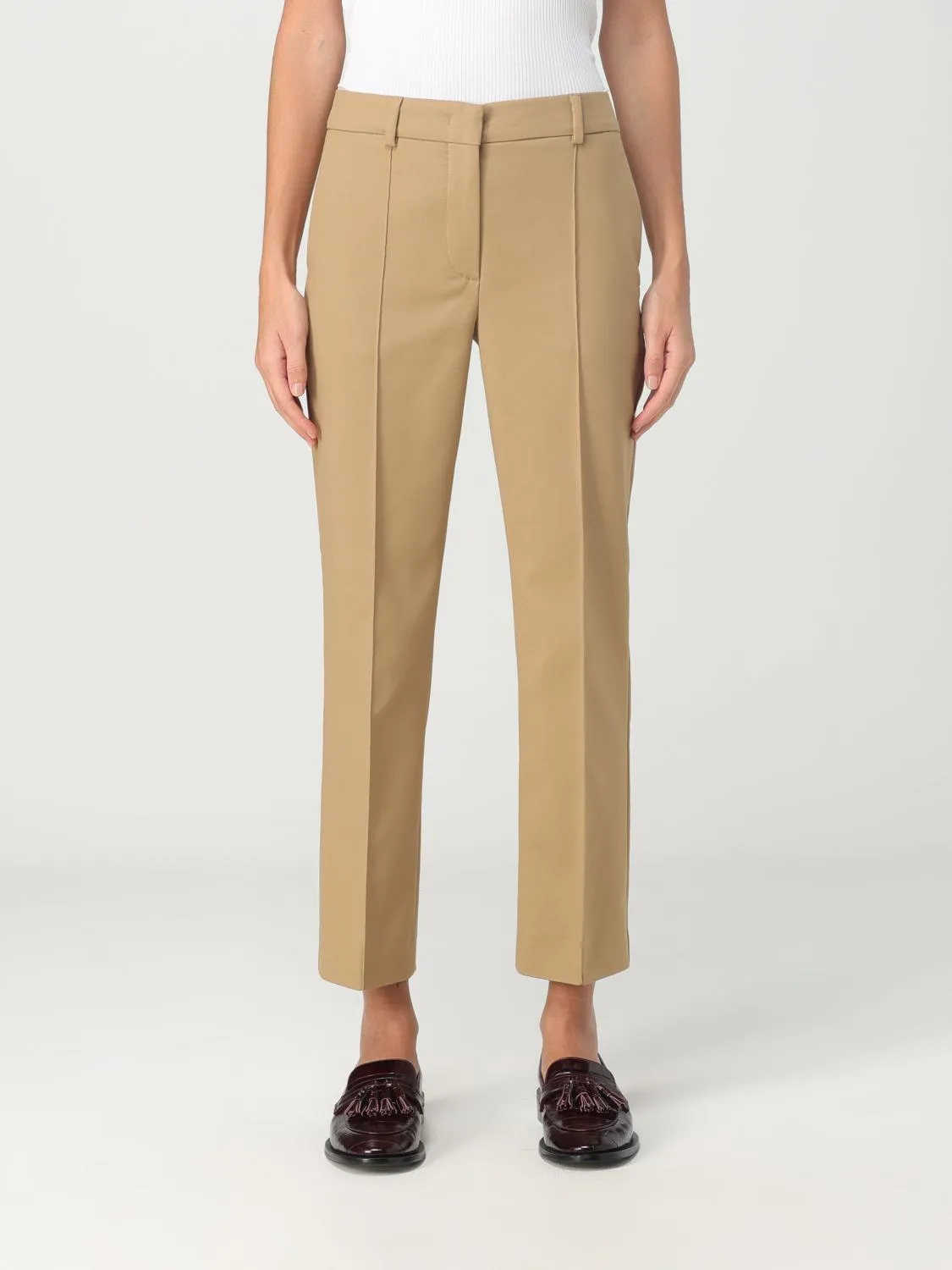 Pantalone Sportmax in misto cotone stretch