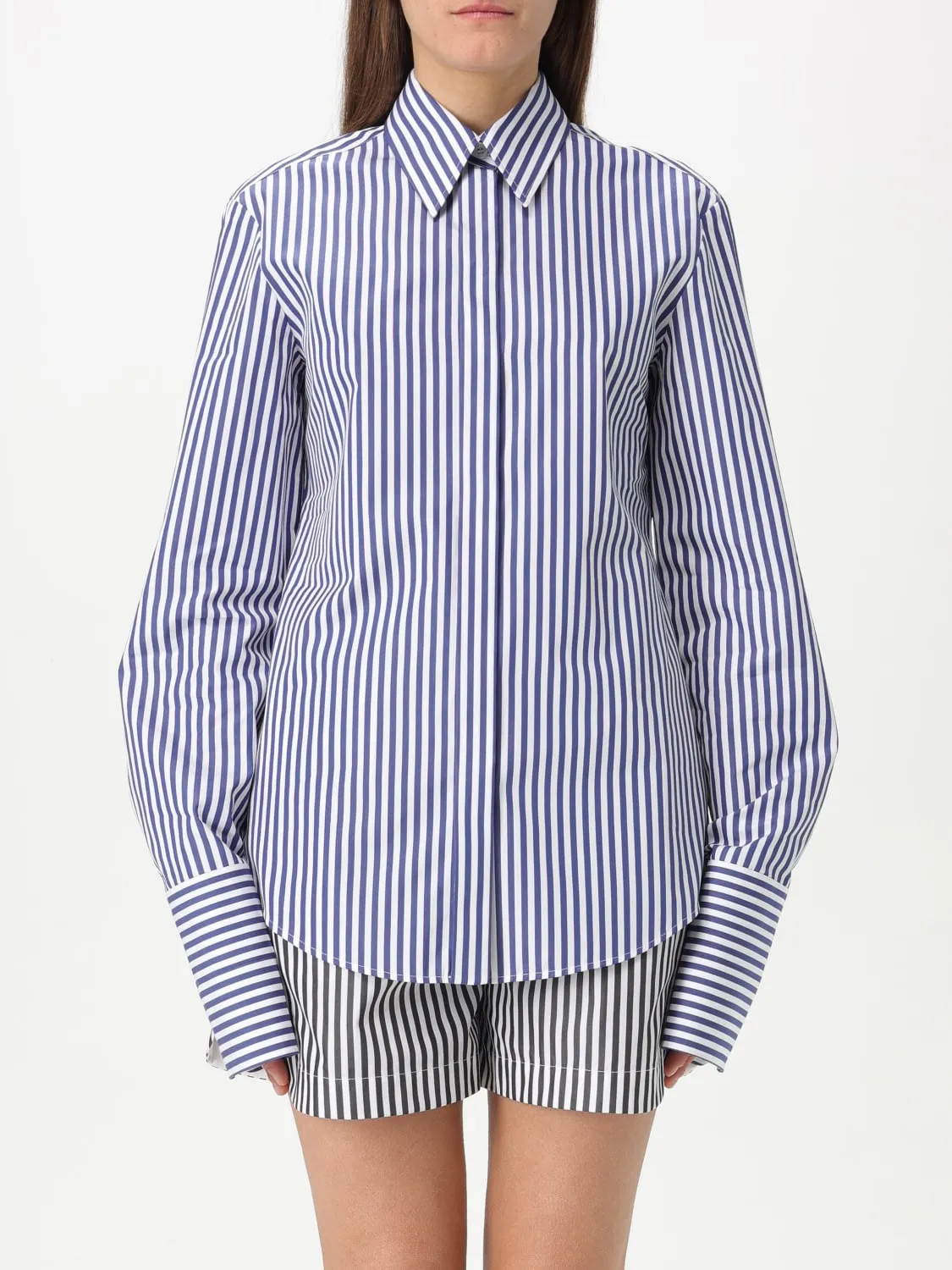 Camicia Sportmax in cotone a righe