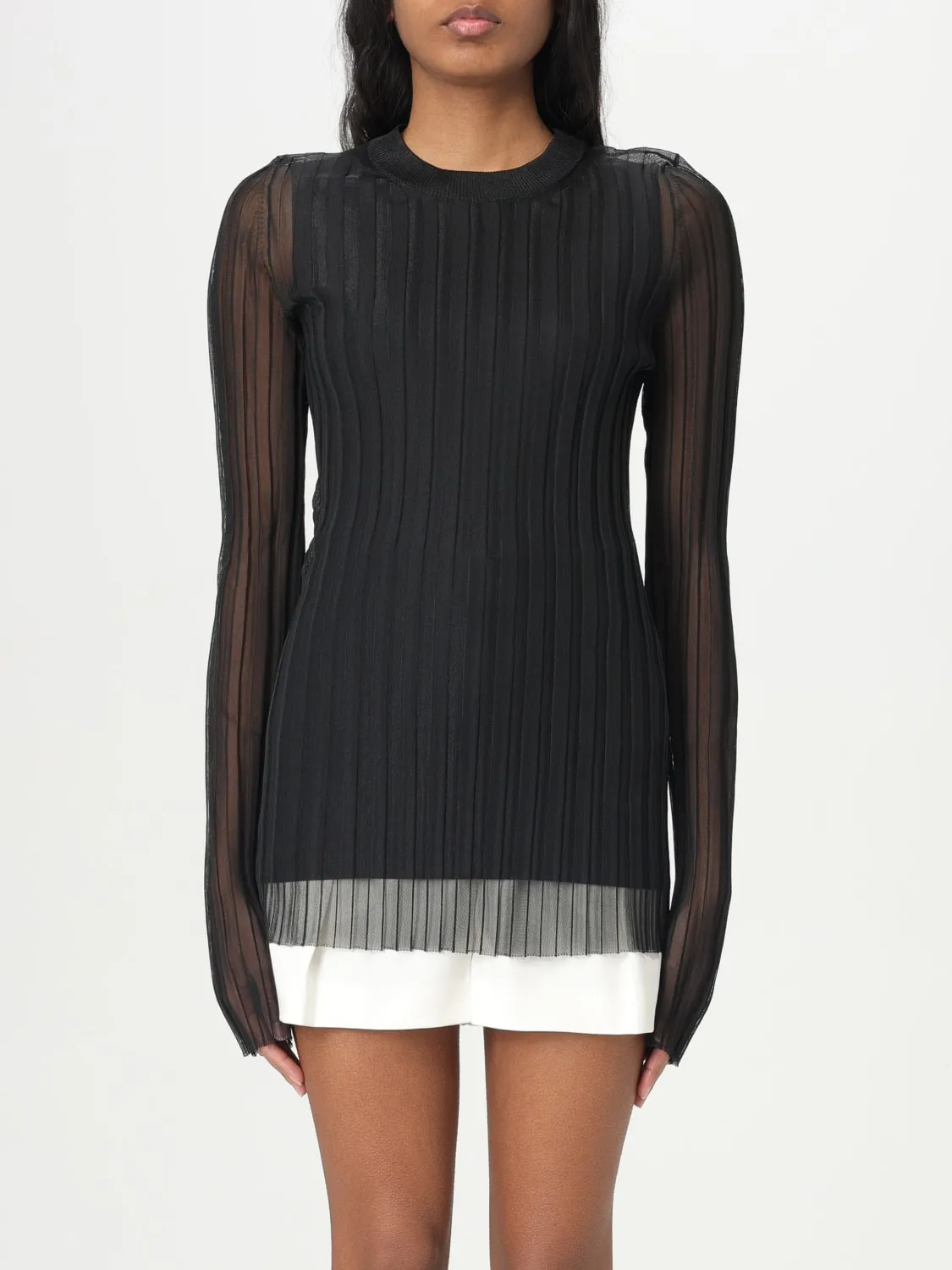 Maglia a coste in poliestere Sportmax