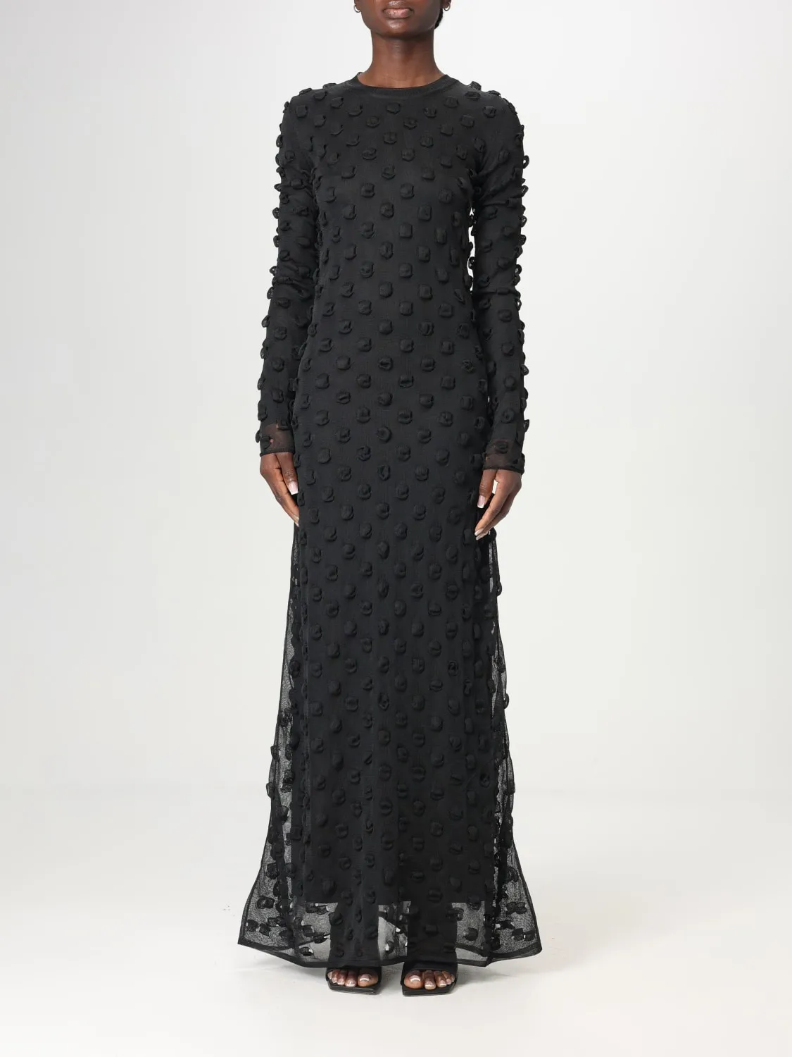 Abito Sportmax in maglia con lavorazione Bubble