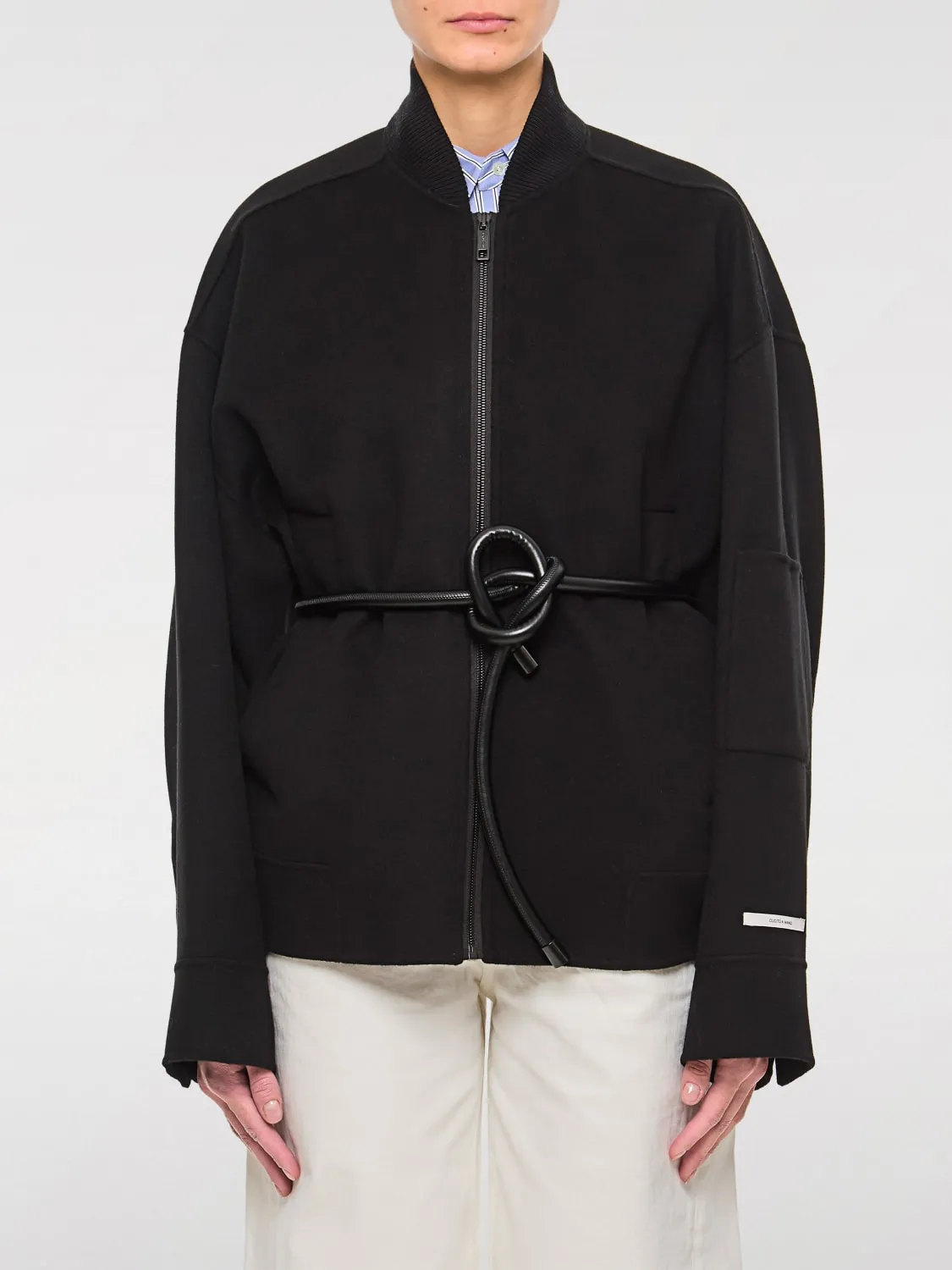 Bomber in lana con cinta Sportmax