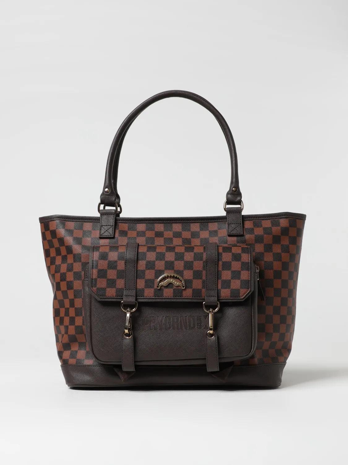 Borse tote a spalla con logo Sprayground