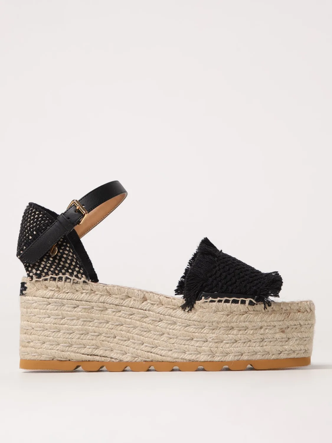 Espadrillas Gaia Stella McCartney in pelle sintetica e tessuto