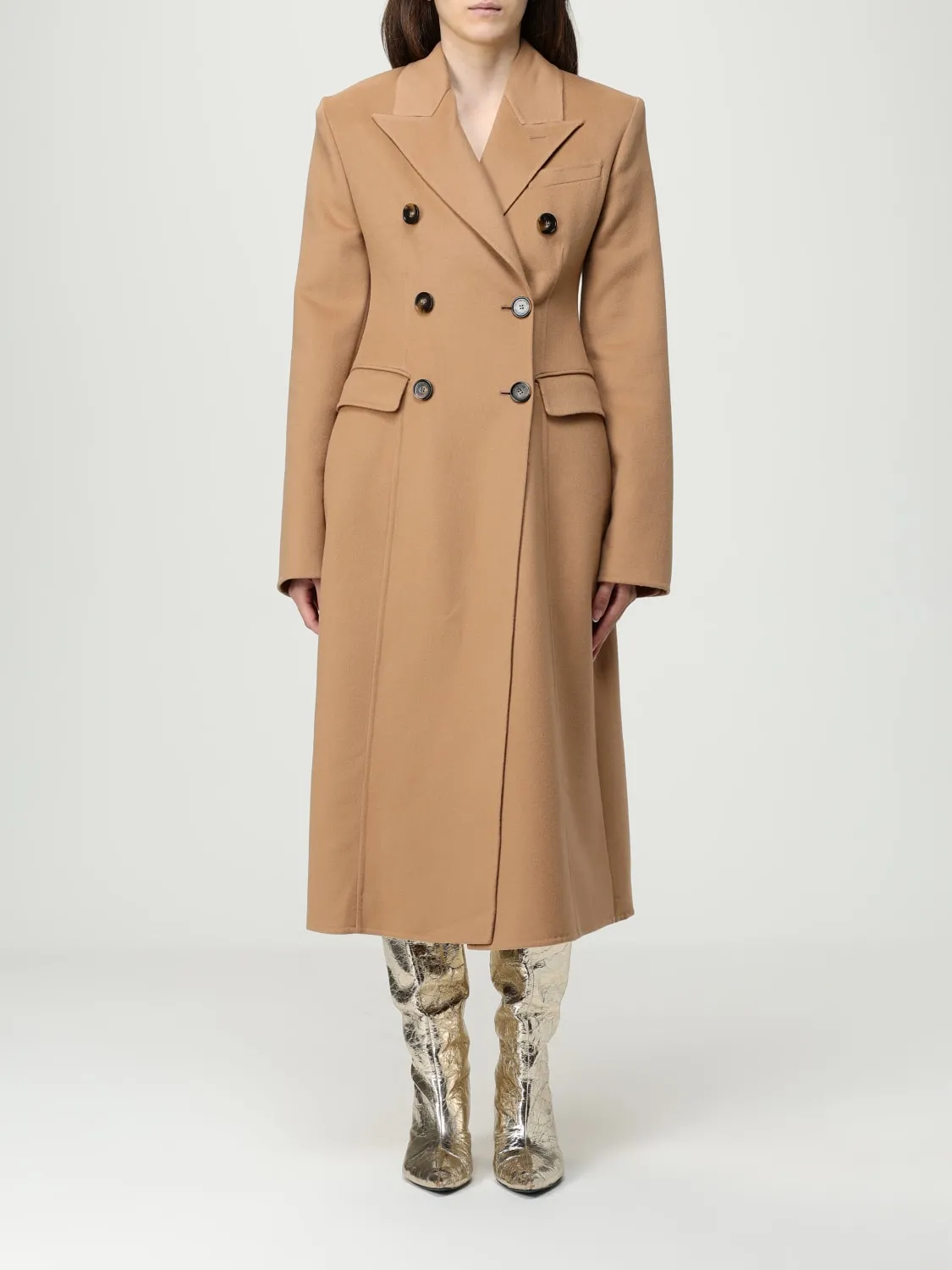 Cappotto doppiopetto Stella McCartney in lana