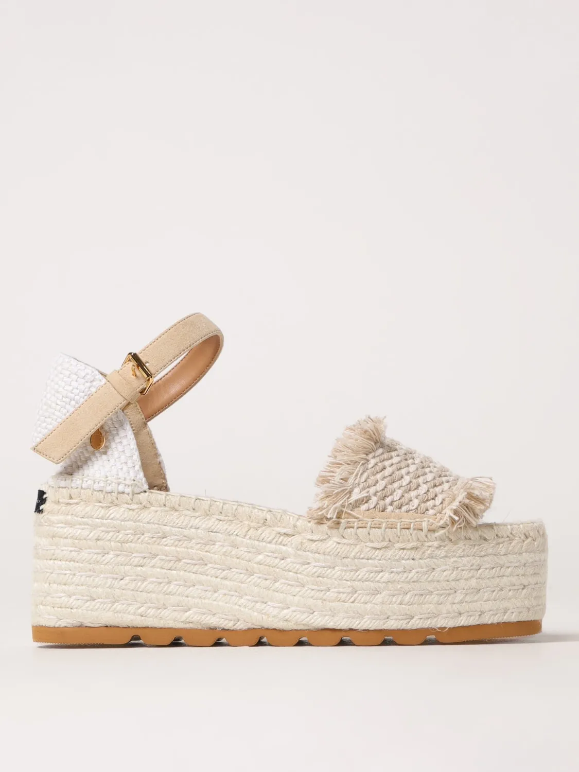 Espadrillas Gaia Stella McCartney in camoscio sintetico e tessuto