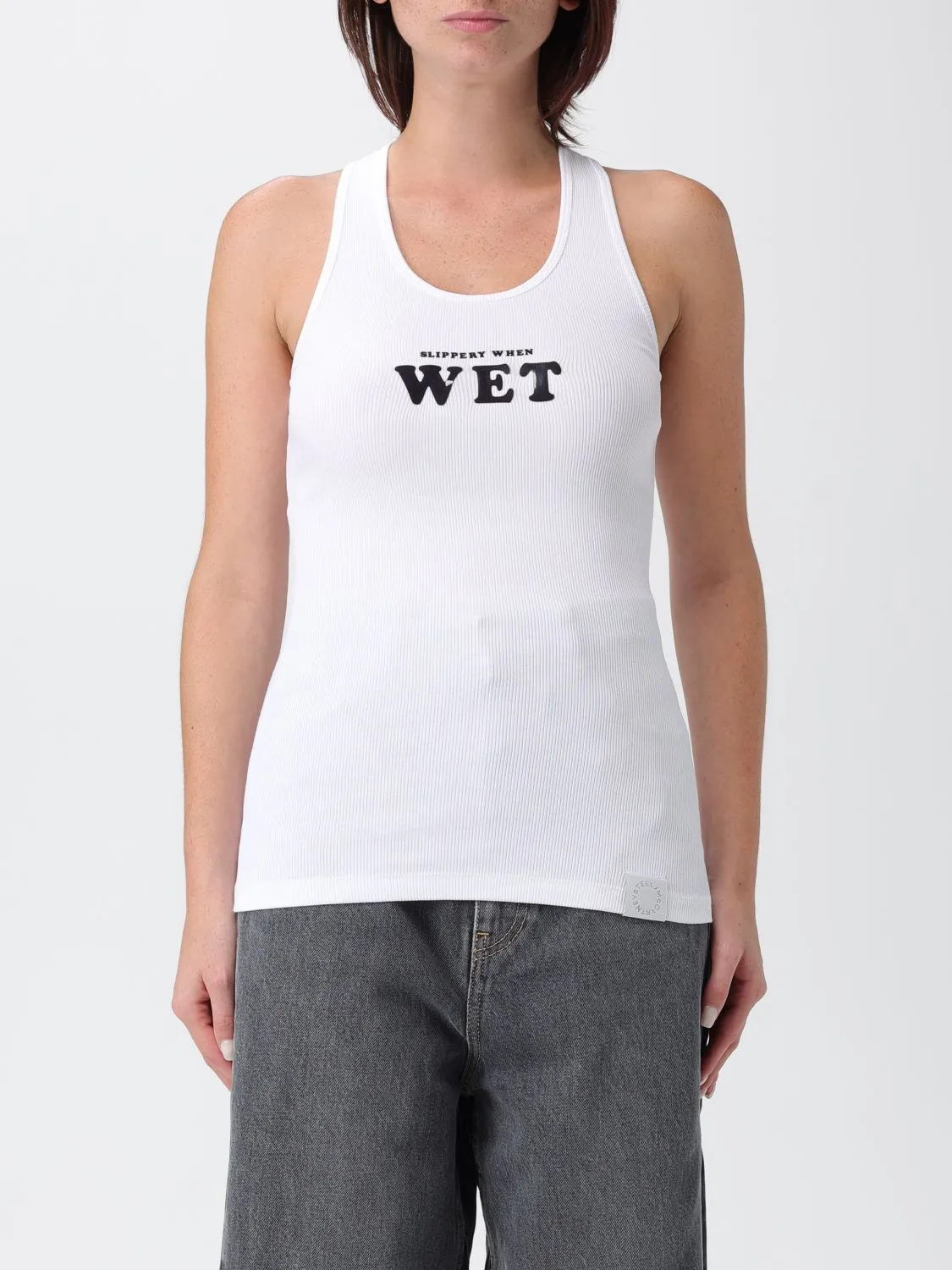 Canotta Stella McCartney in cotone stretch