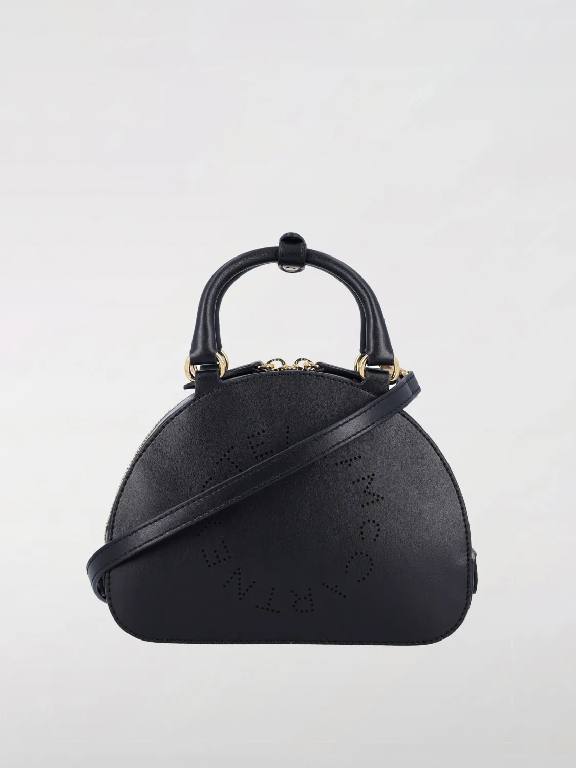 Borsa Stella McCartney in pelle sintetica con logo traforato
