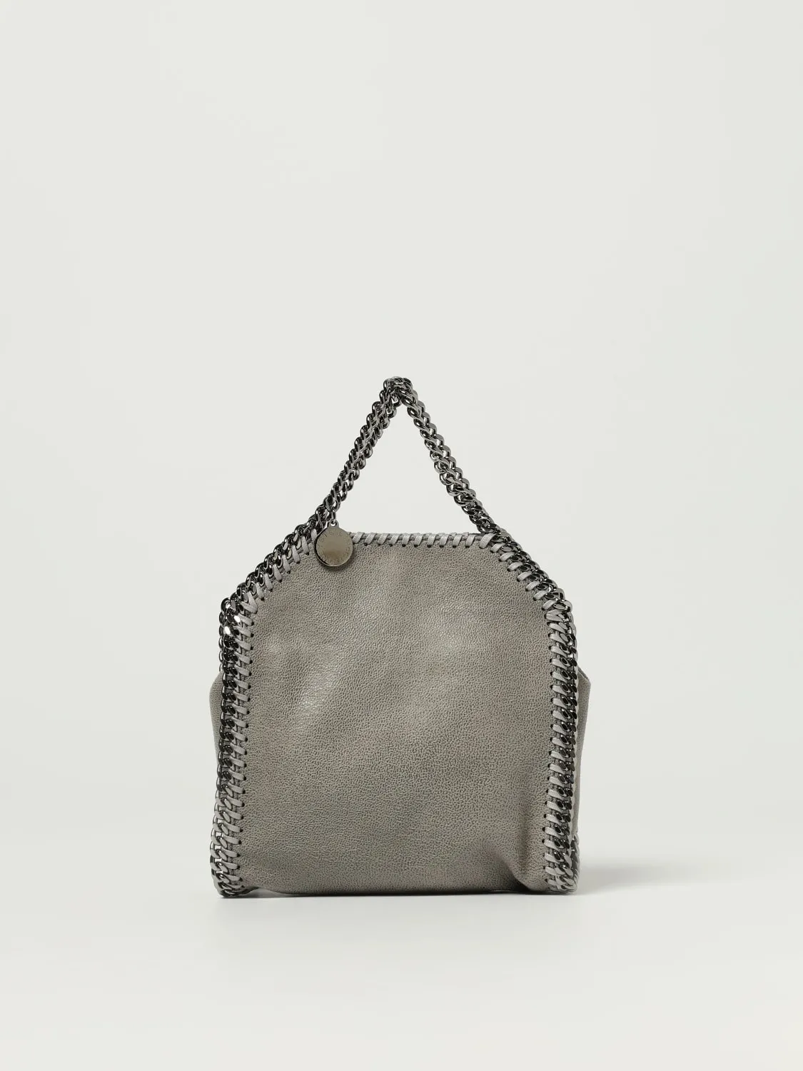 Borsa Falabella Micro Stella McCartney in camoscio sintetico cracklè