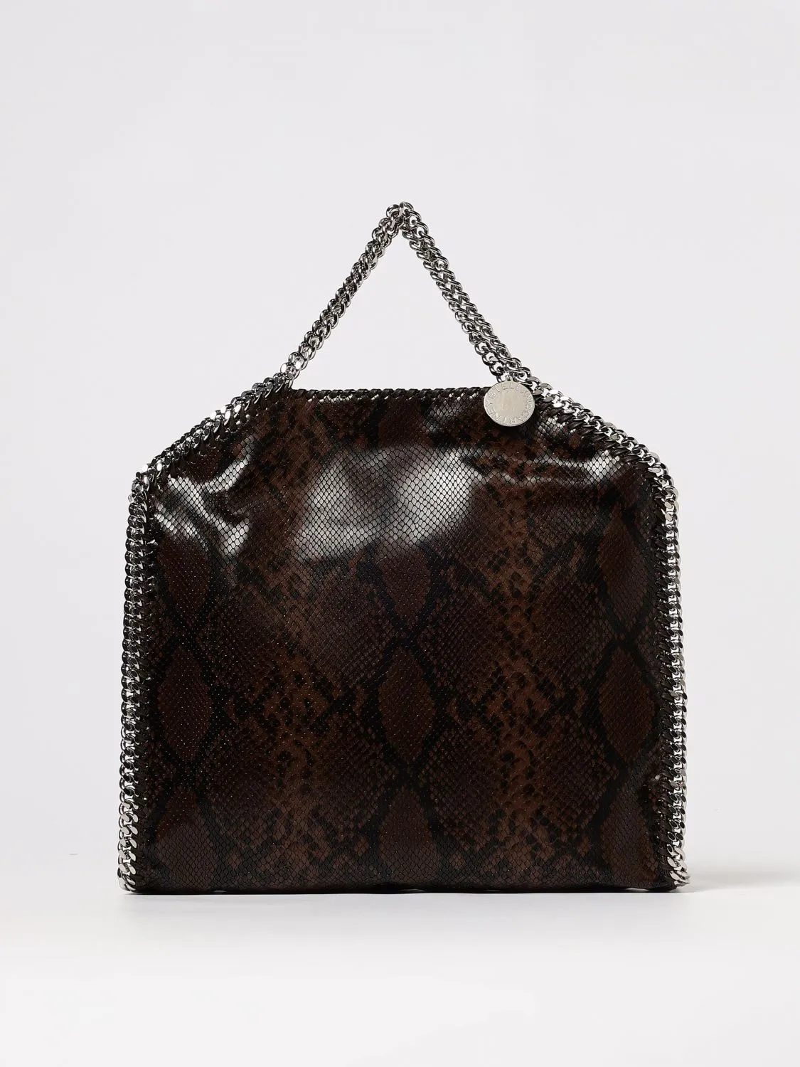 Borsa Falabella Stella McCartney in pelle sintetica stampa pitone