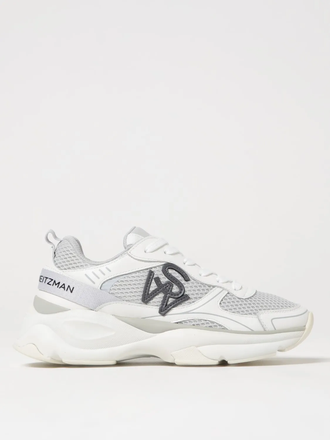 Sneakers Trainer Stuart Weitzman in pelle e mesh