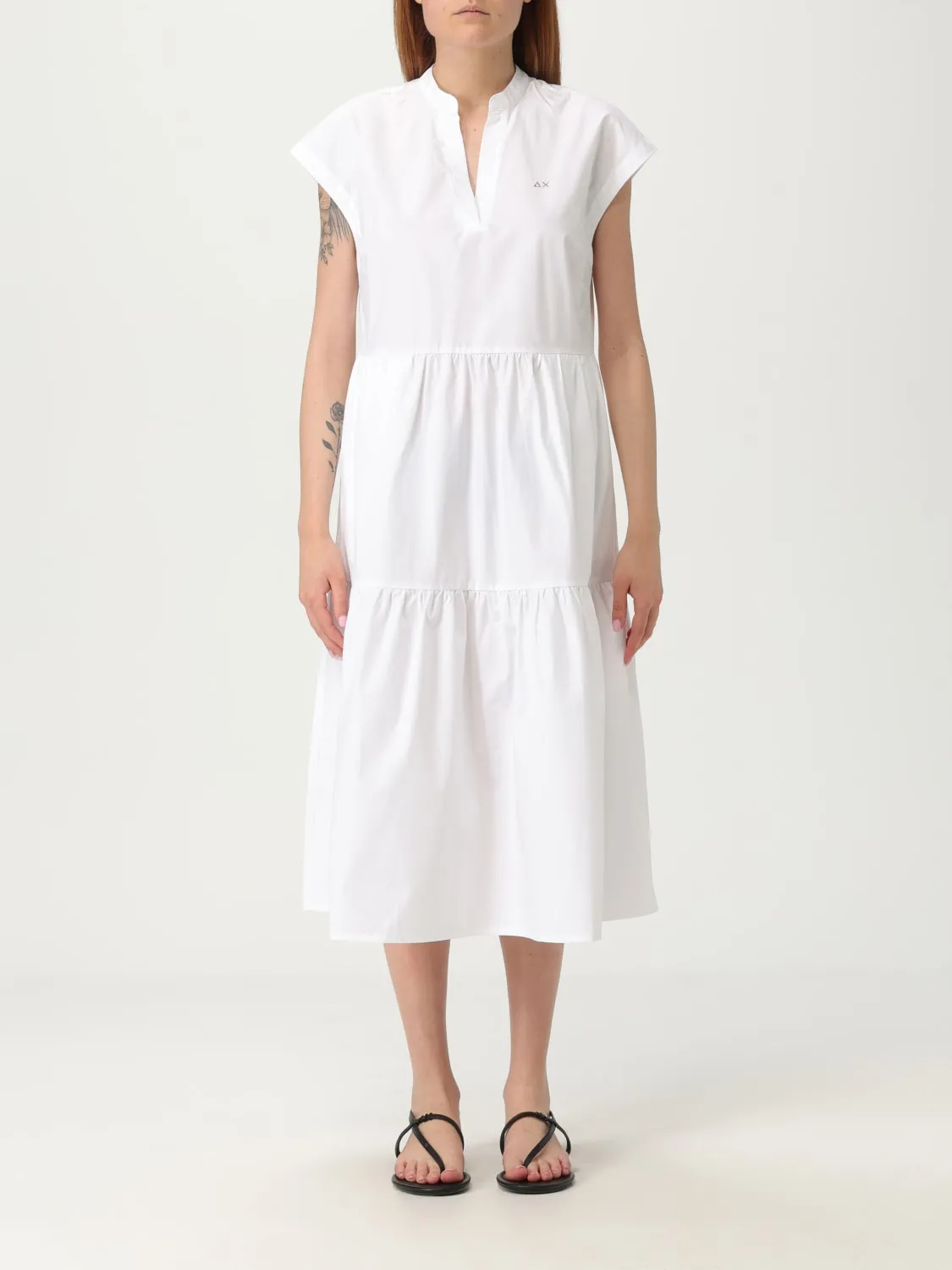 Abito chemisier SUN68 in popeline