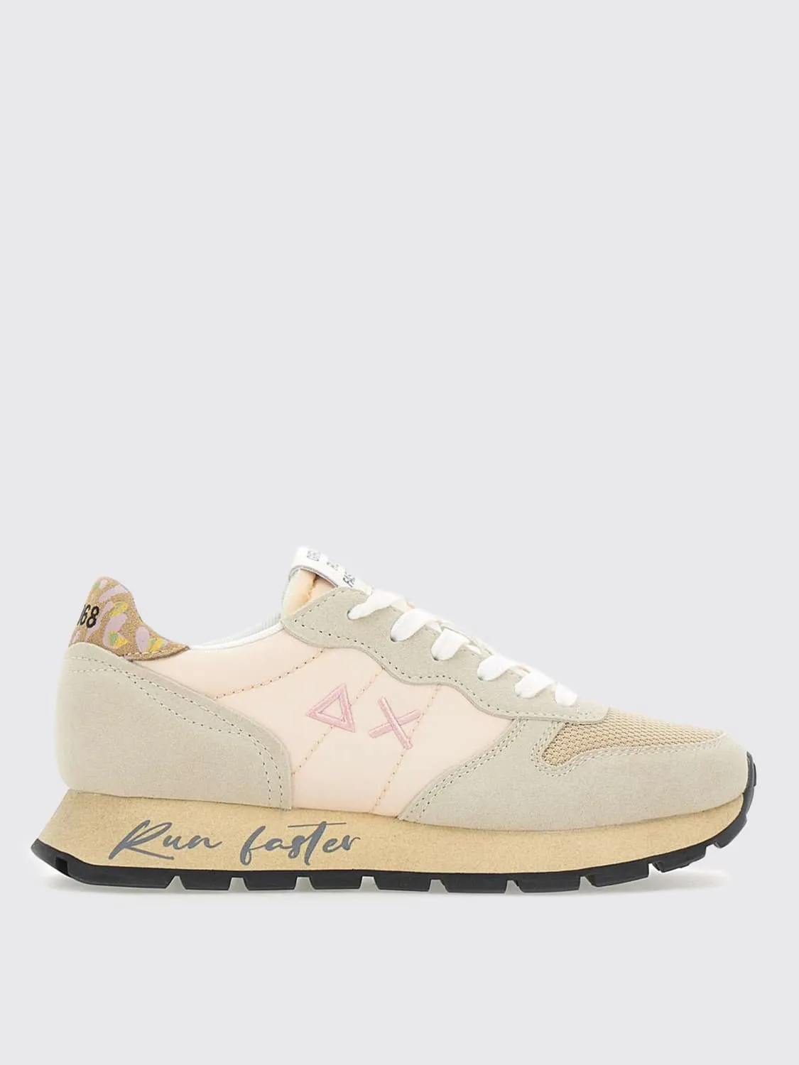 Sneakers Ally SUN68 in camoscio e nylon