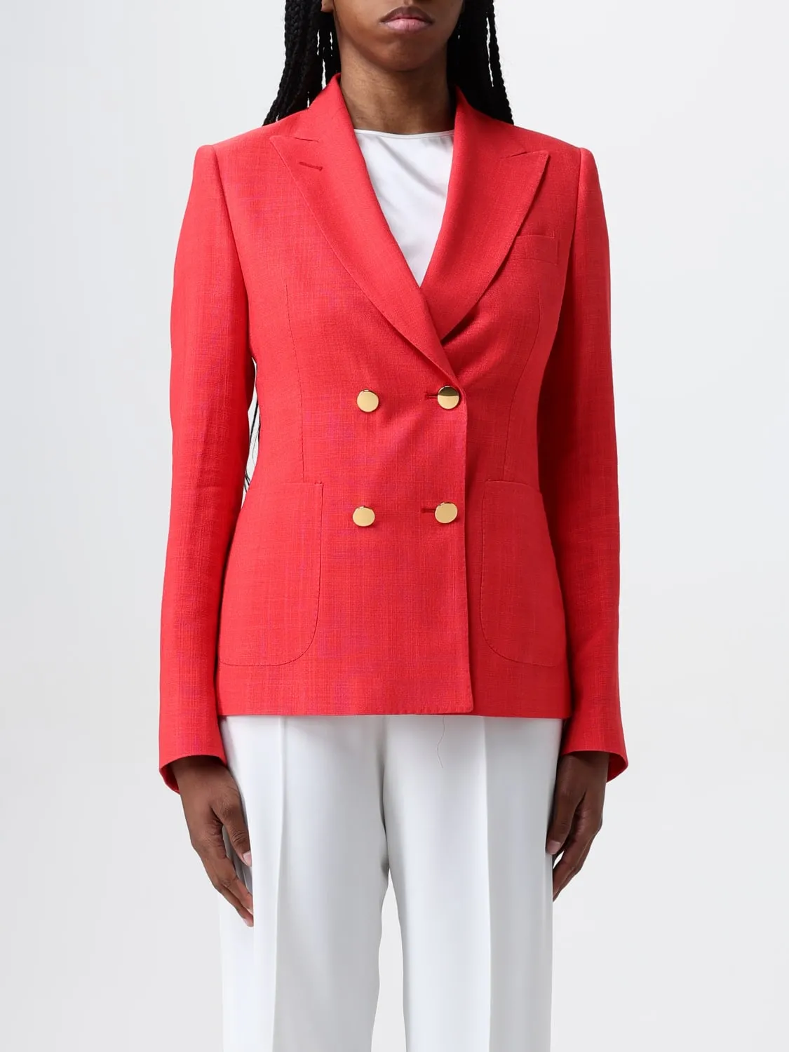 Blazer doppiopetto Tagliatore in misto viscosa