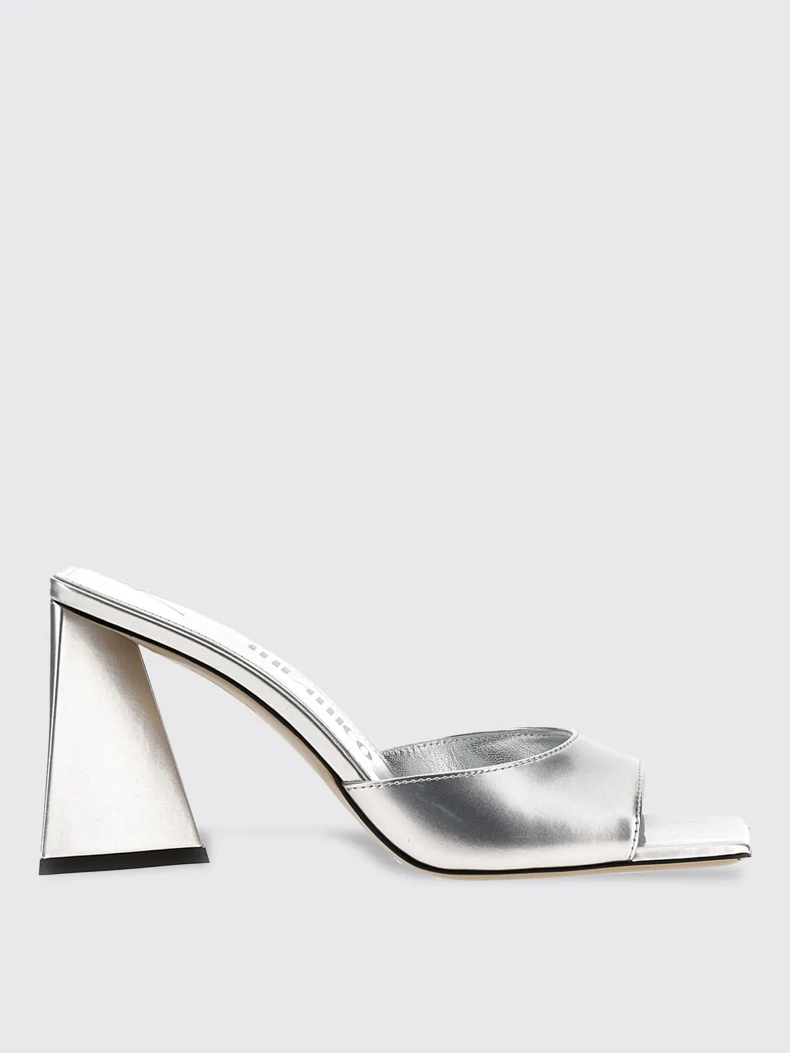 Sandalo Devon The Attico in pelle sintetica laminata