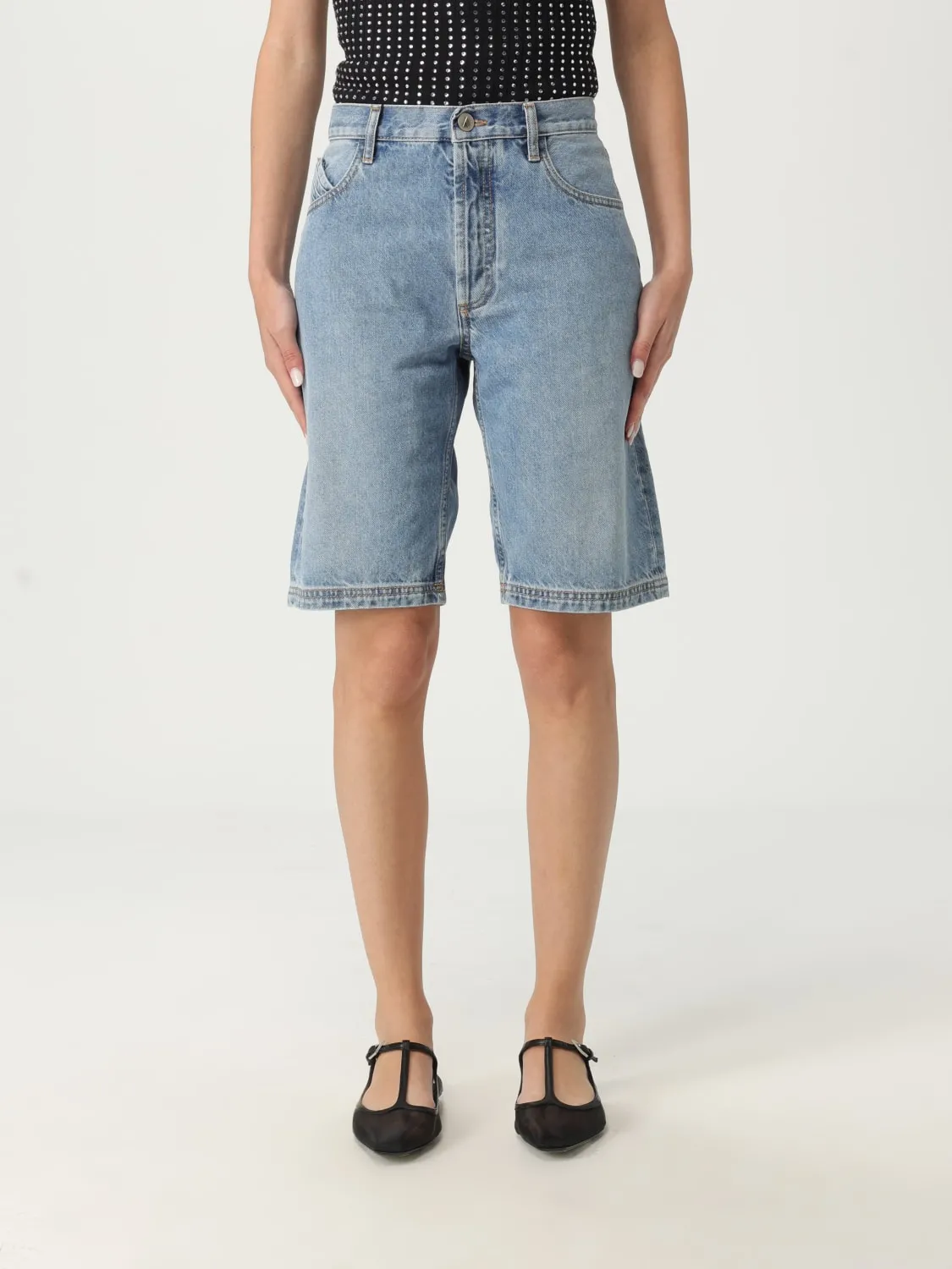 Pantaloncino di jeans The Attico