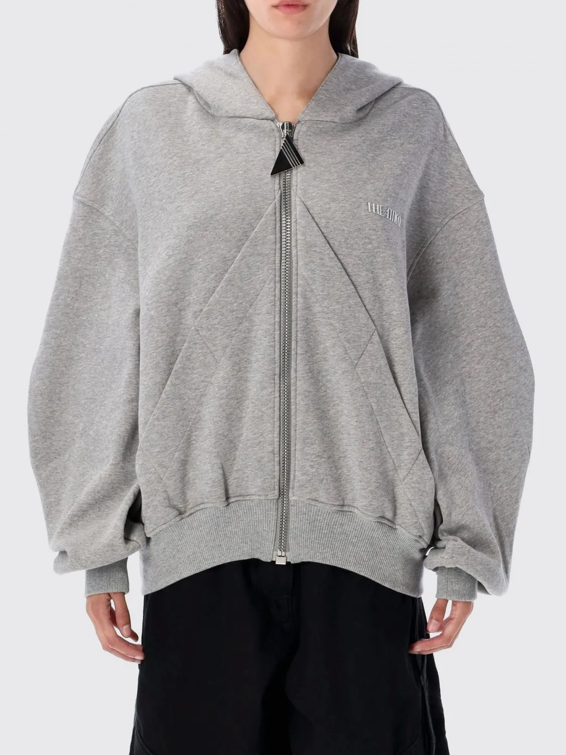 Felpa con cappuccio The Attico in cotone