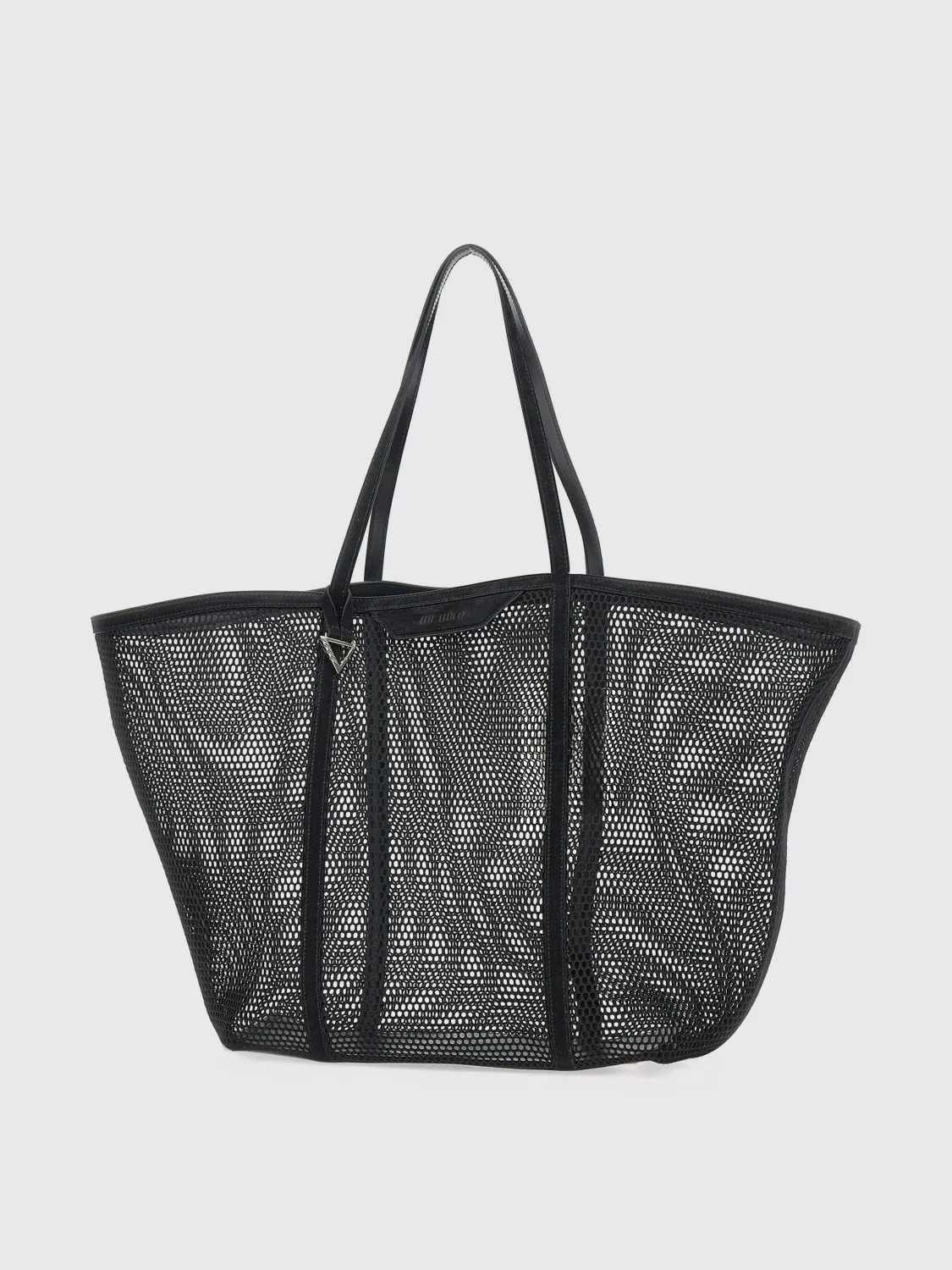 Borsa Via del mare The Attico in nylon e pelle