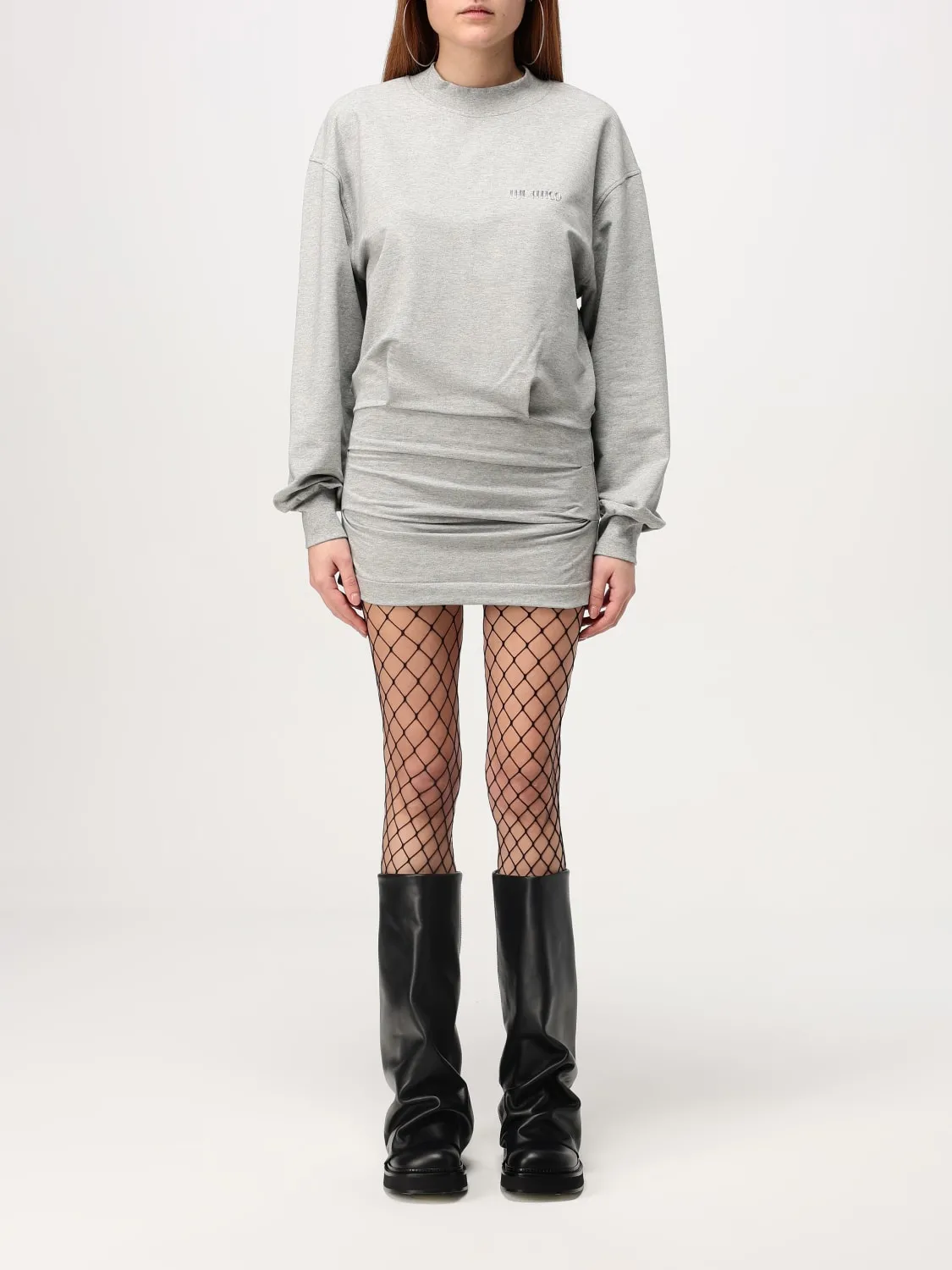 Abito The Attico in cotone stretch