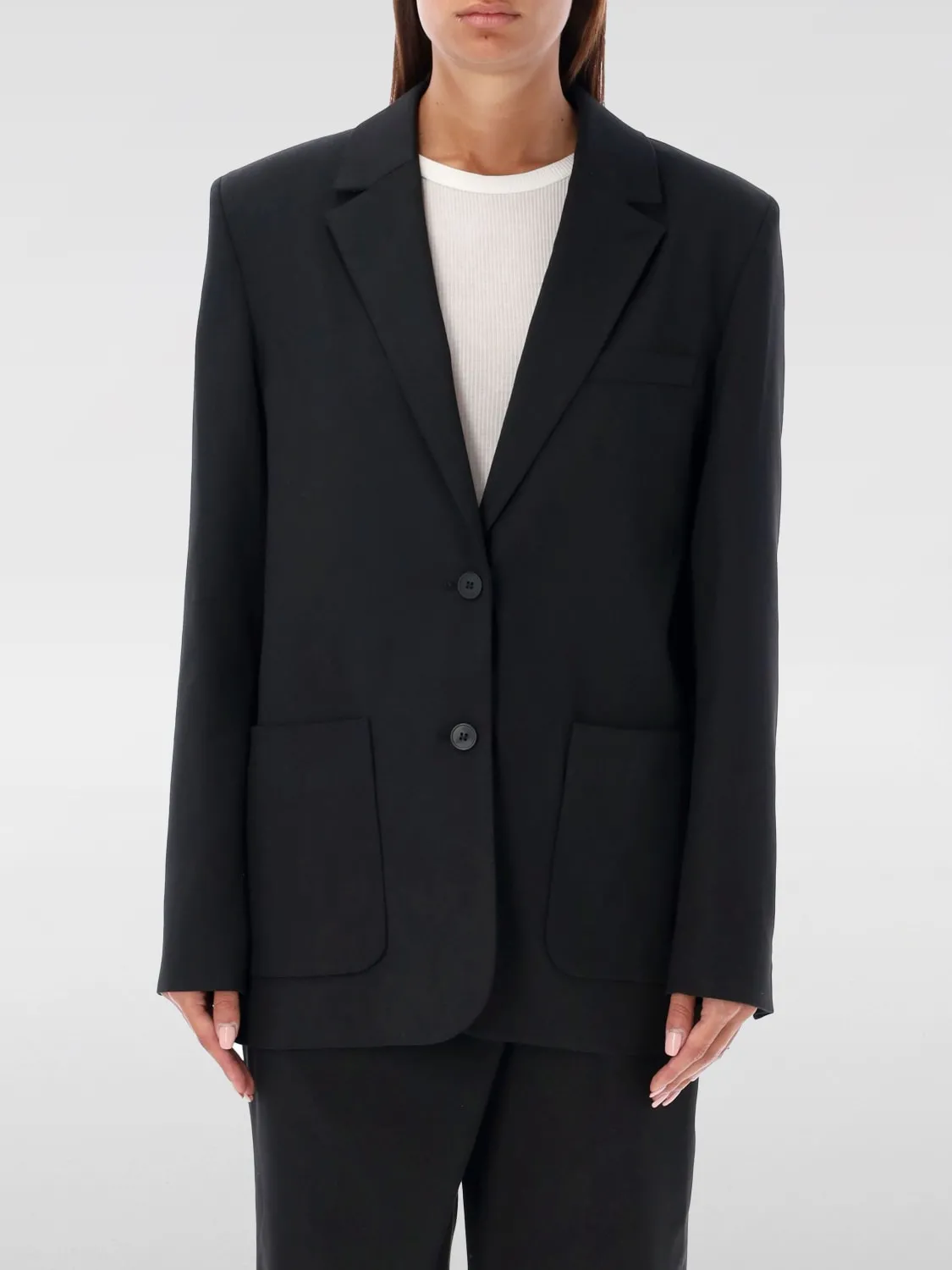 Blazer The Garment in tessuto riciclato con fiocchi