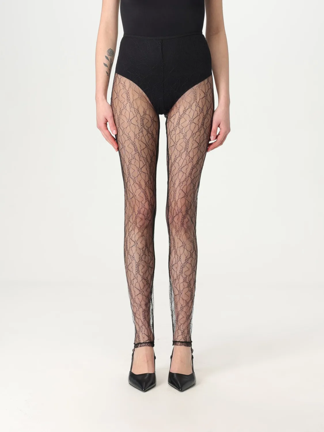 Panta-calze The Garment in pizzo