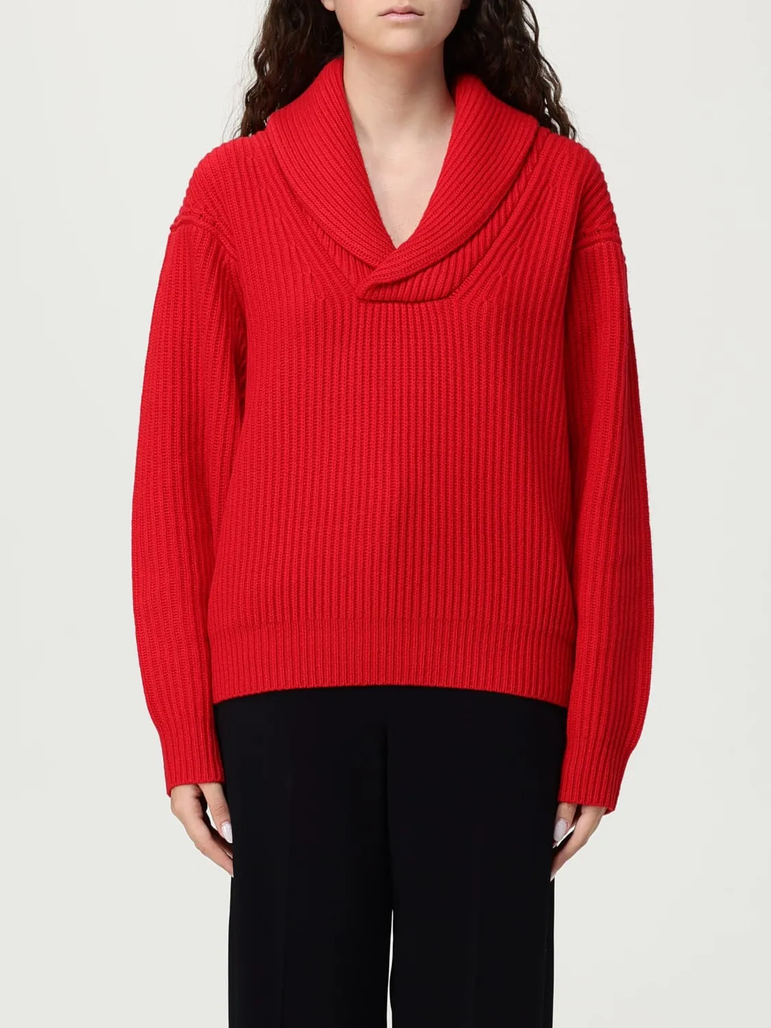 Maglione in lana vergine e cashmere a coste The Garment