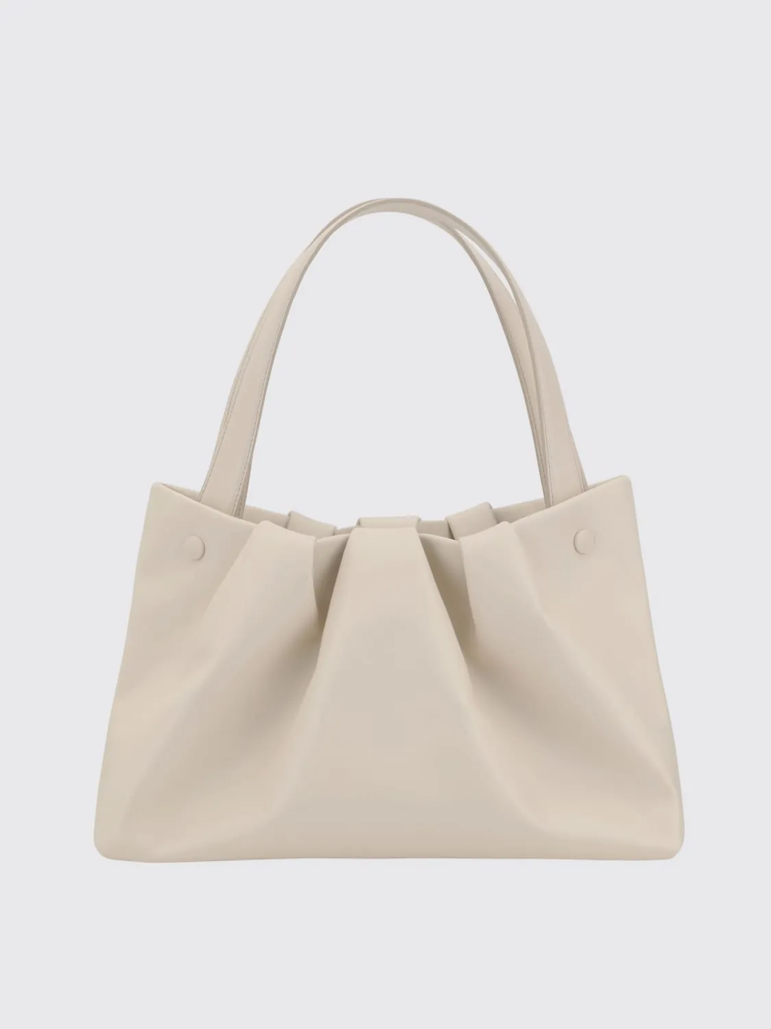 Borsa Themoirè in pelle vegana drappeggiata