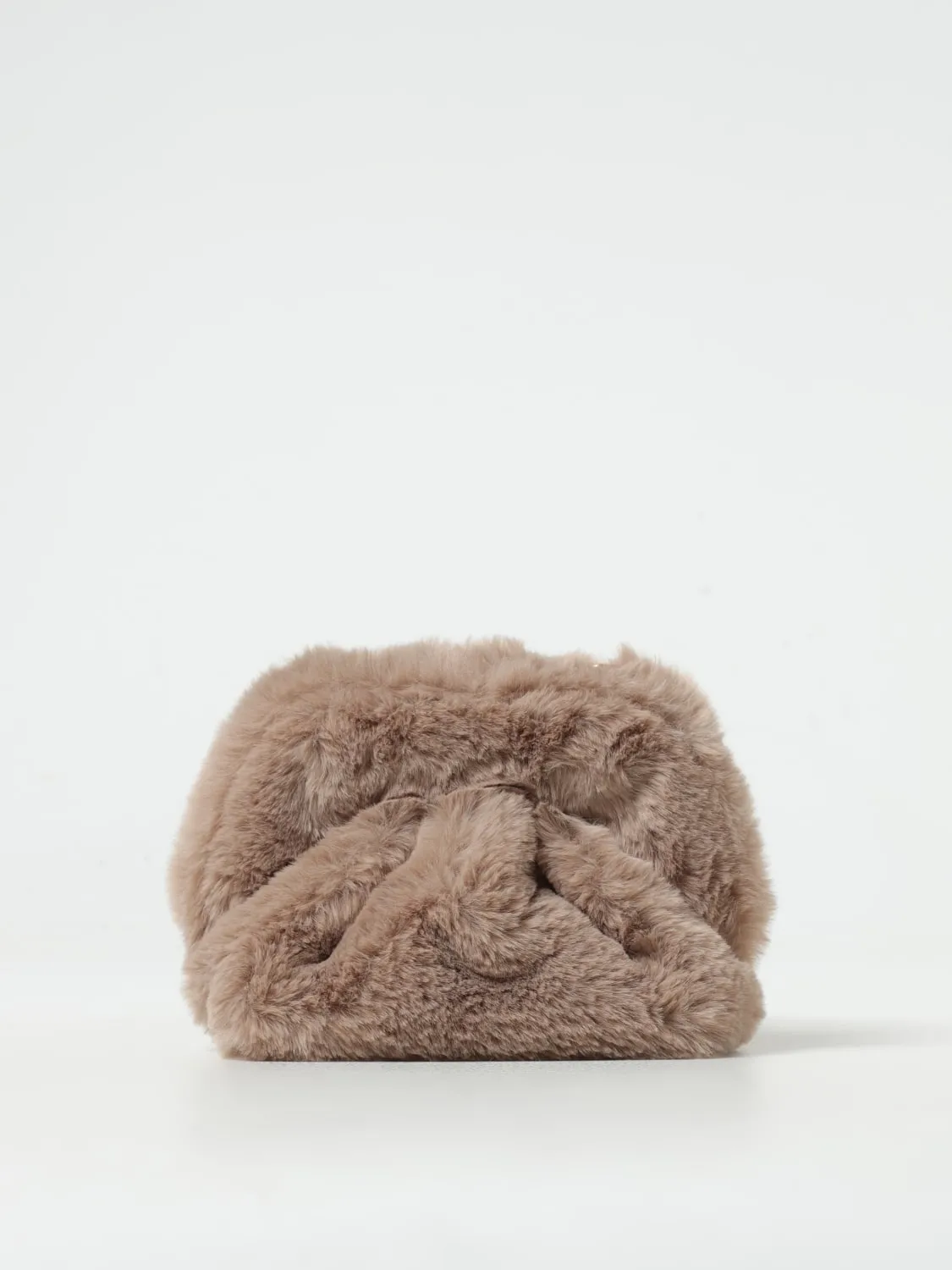 Borsa Tia Themoirè in pelliccia sintetica e pelle vegana