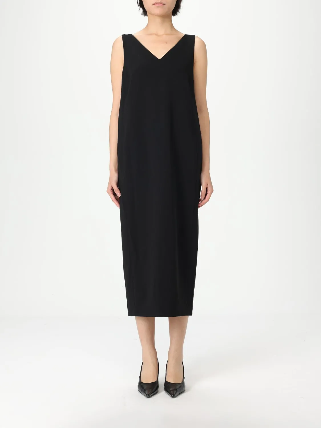 Abito basic Theory in crêpe