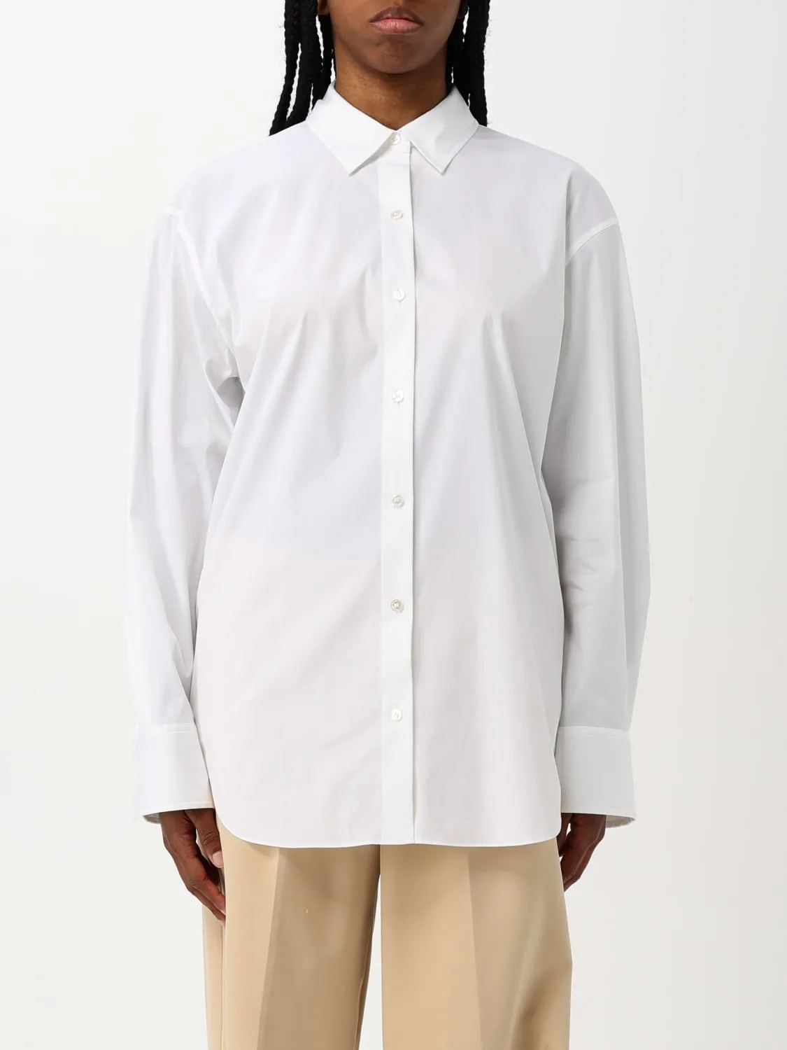 Camicia classica Theory in misto cotone