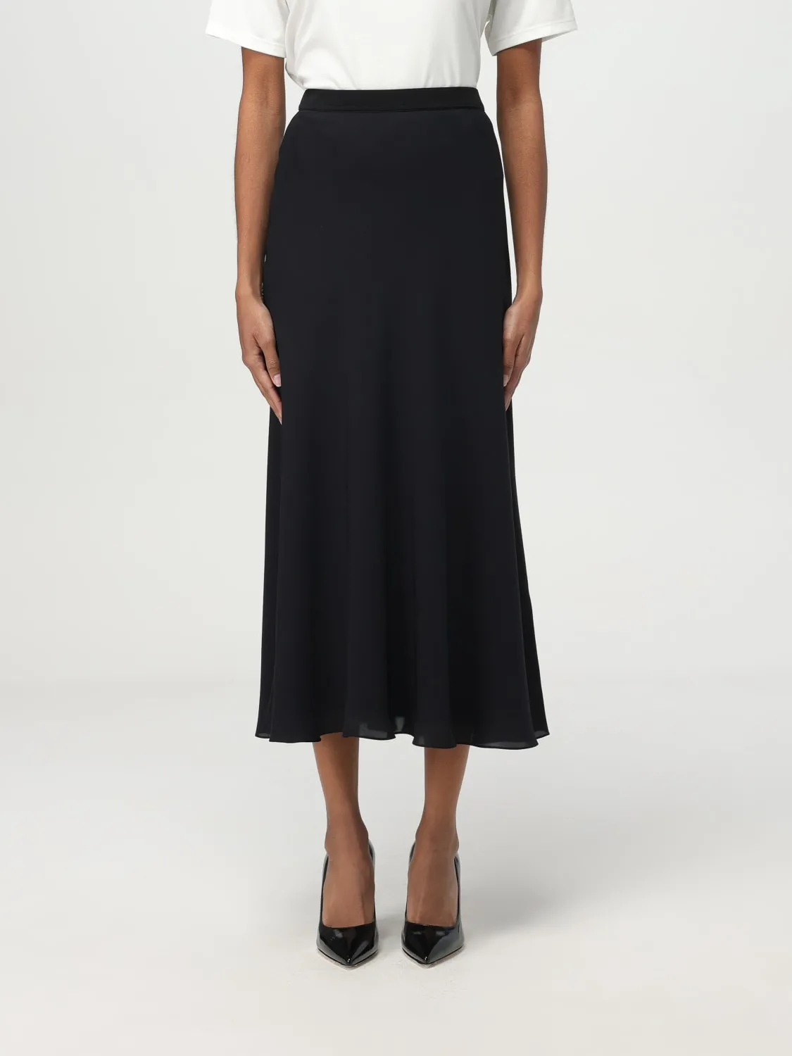 Gonna lunga Theory in seta