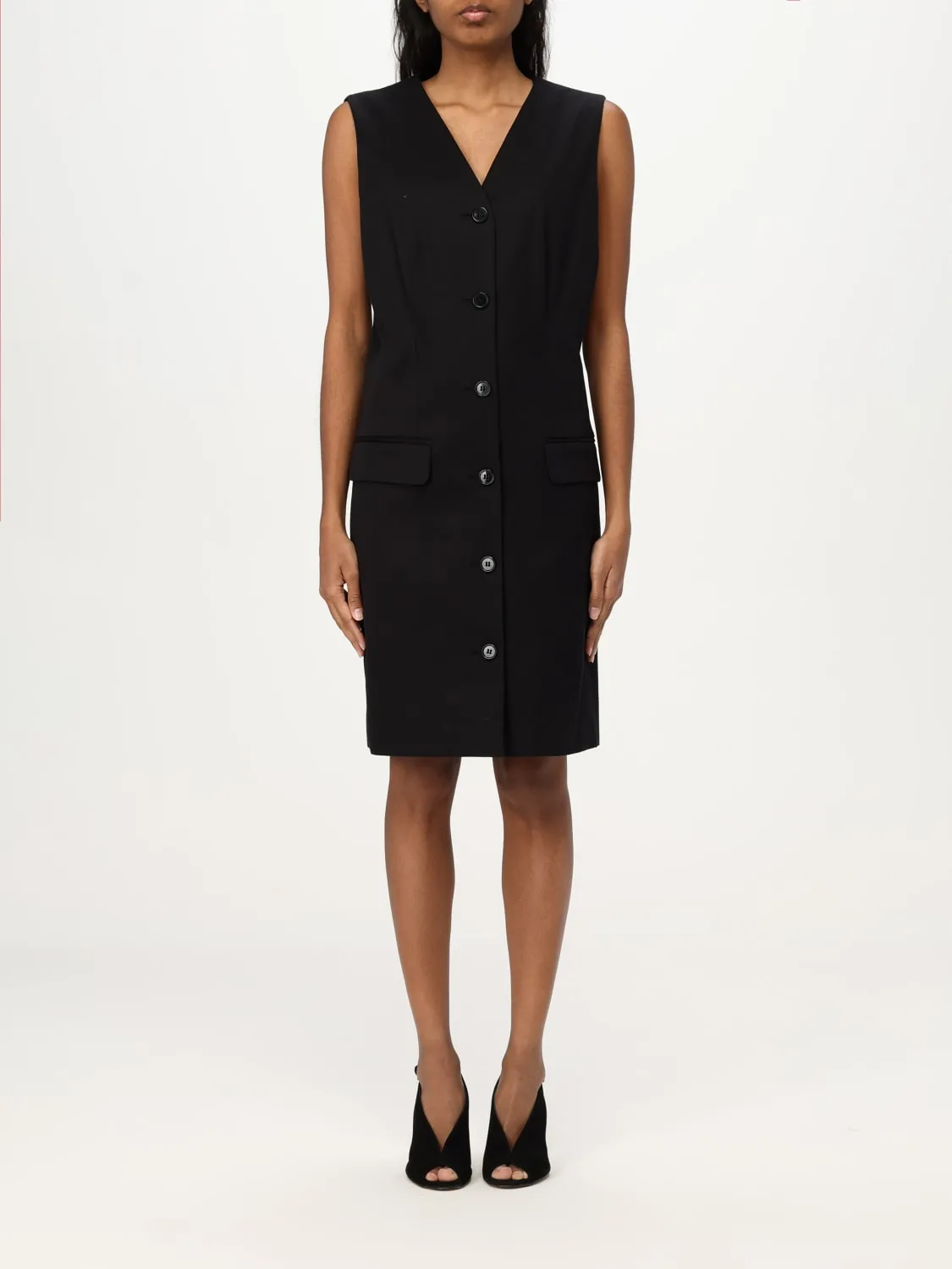 Abito chemisier Theory in cotone stretch