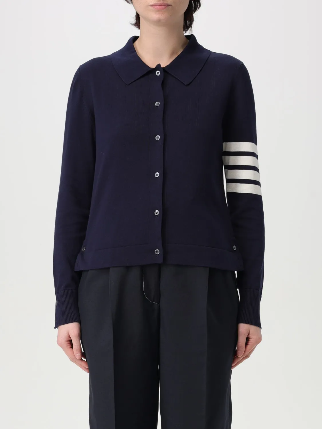 Cardigan Thom Browne in jersey