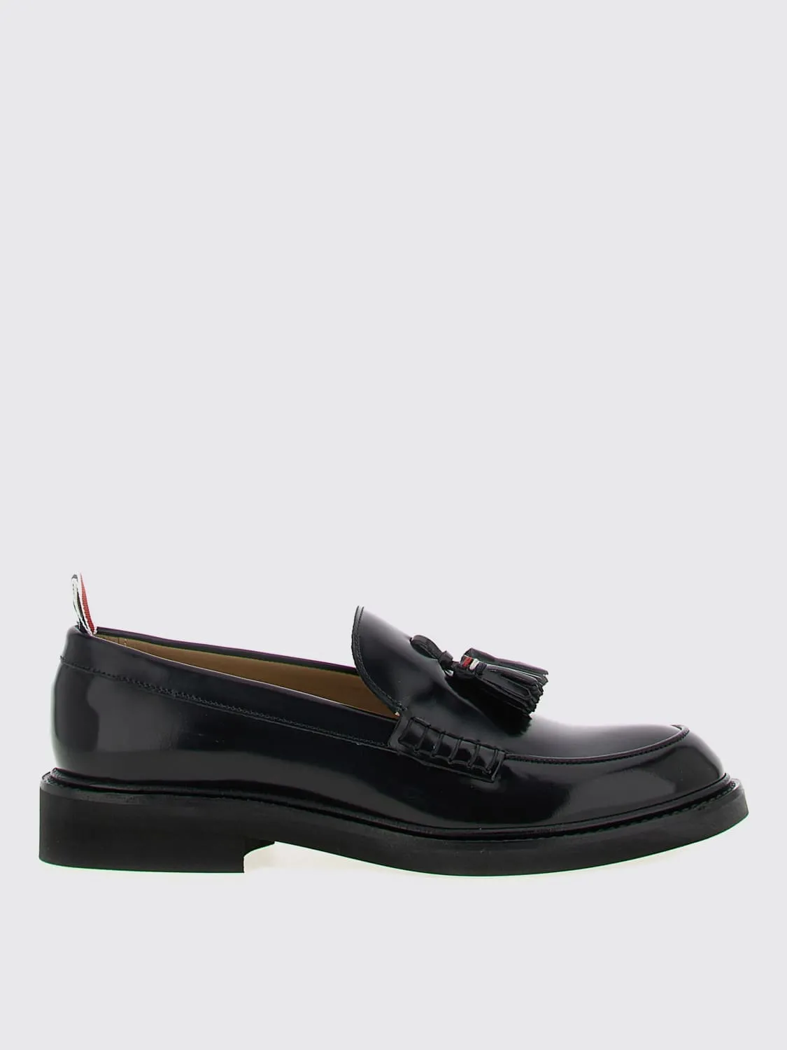 Mocassino Thom Browne in pelle spazzolata