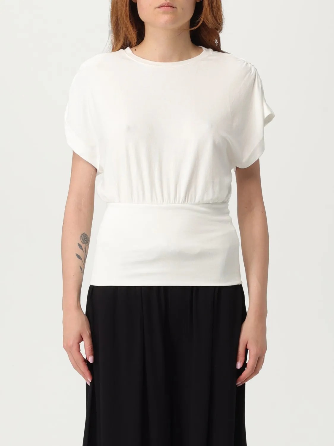 Blusa Thom Krom in misto cotone