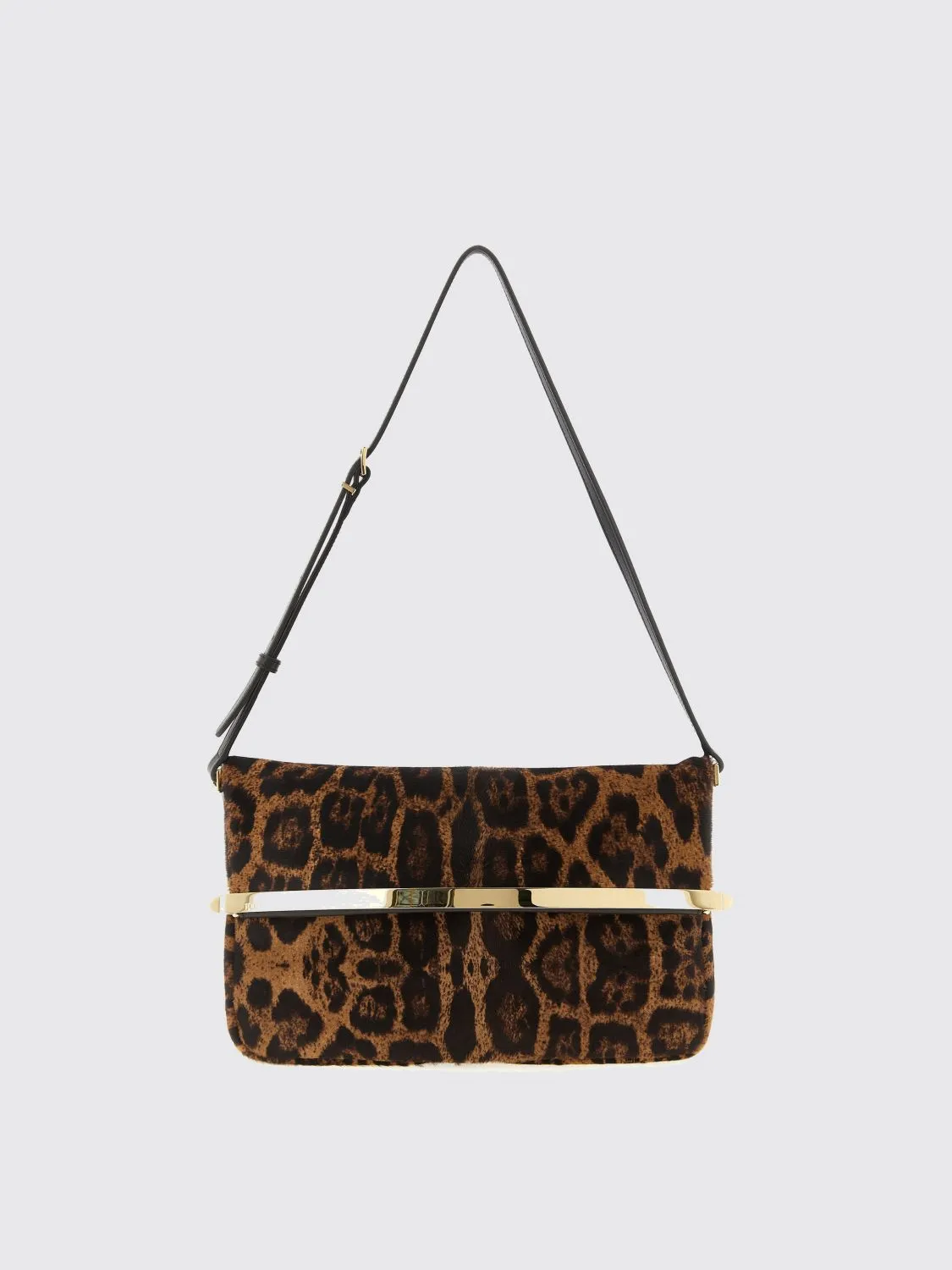 Borsa a spalla in cavallino animalier Tod's