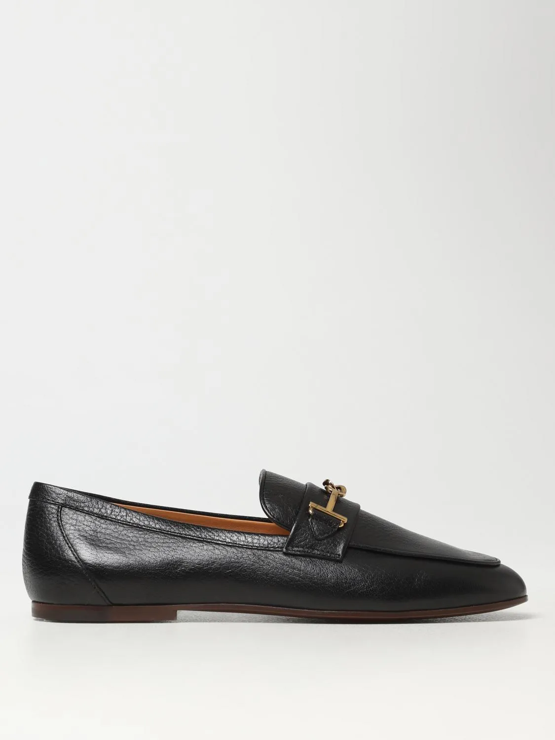 Mocassino Tod's in pelle a grana con morsetto