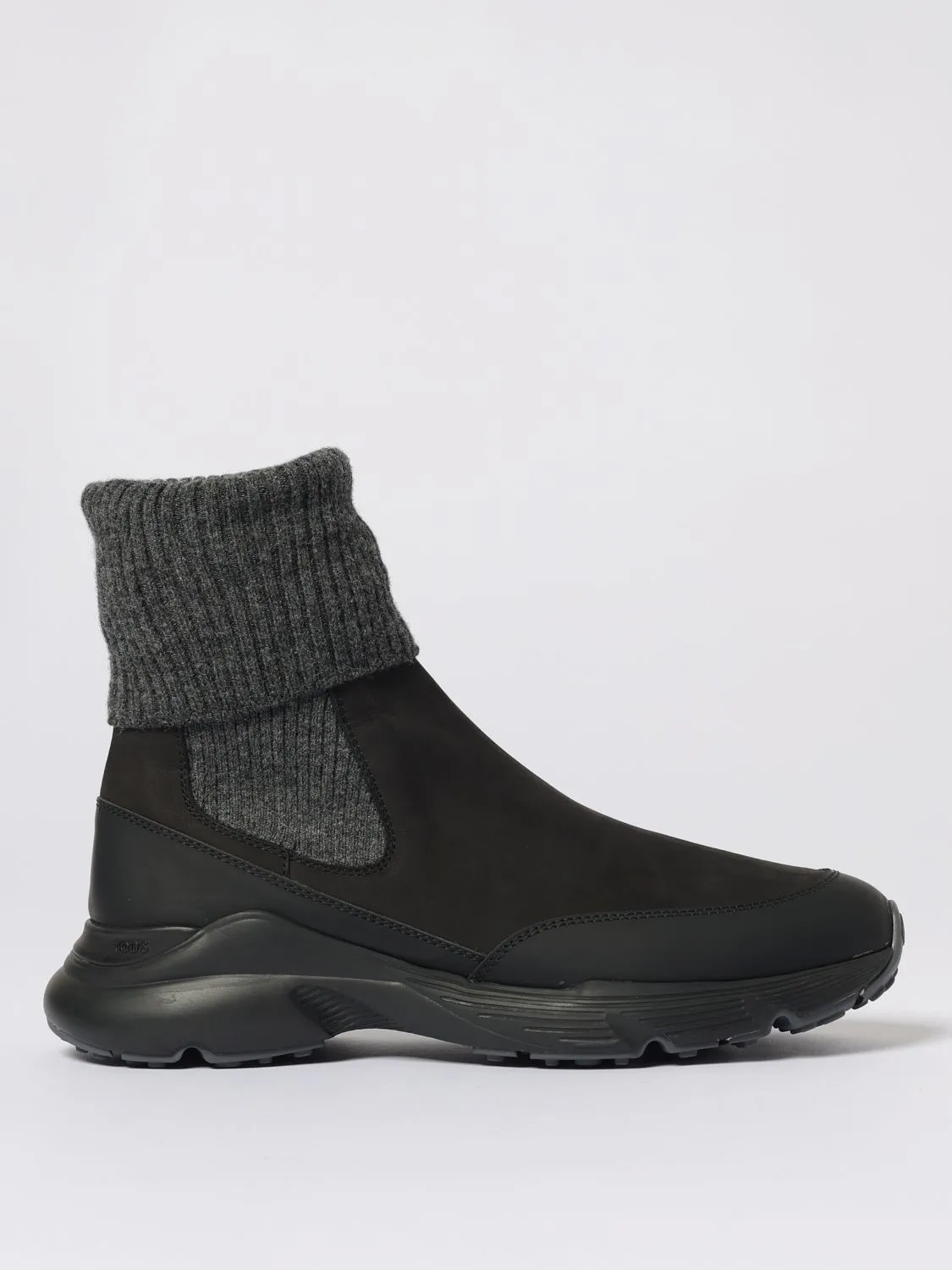 Stivaletto Chelsea Tod's in nabuk e lana merino