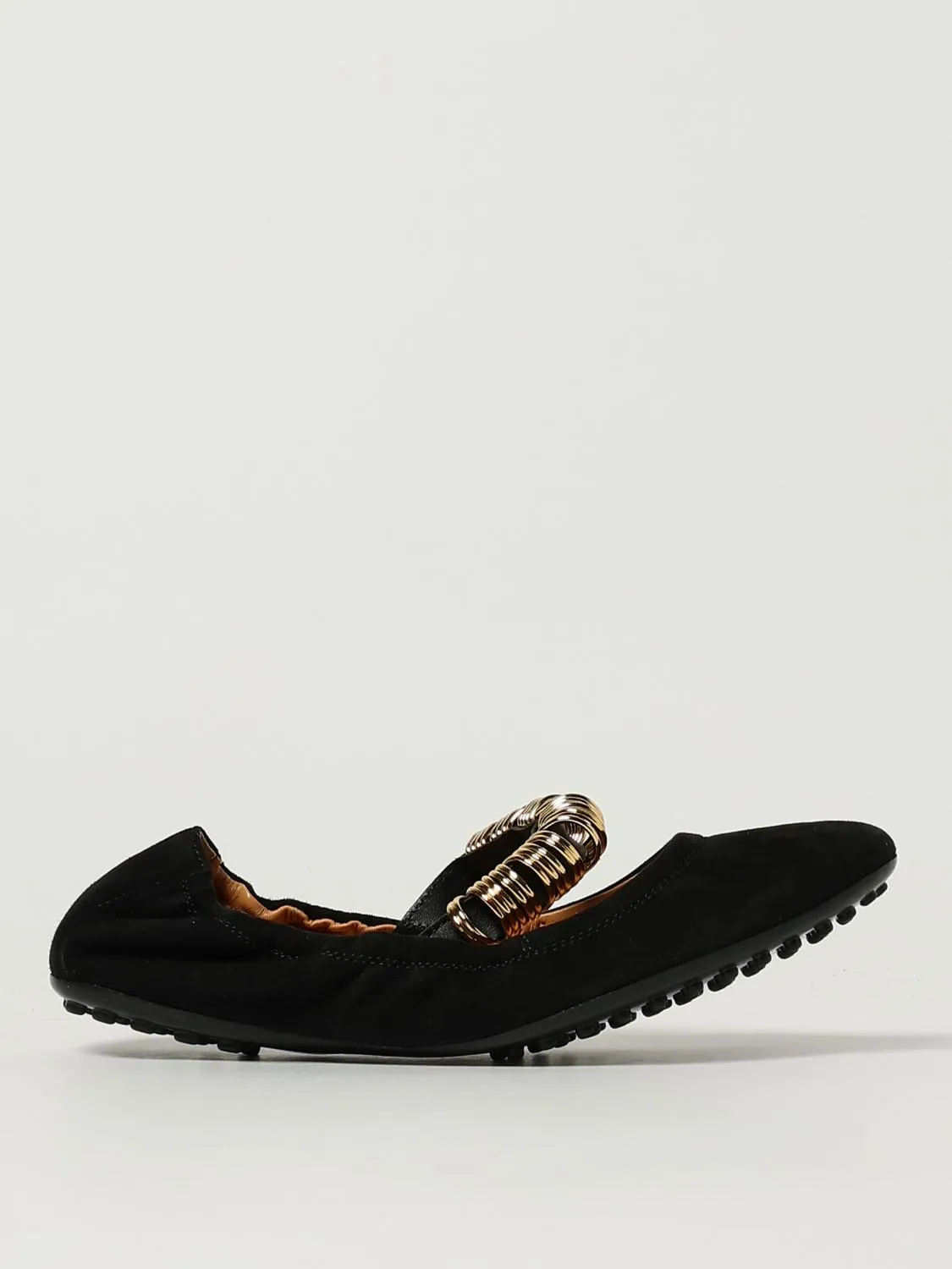 Ballerina Tod's in camoscio