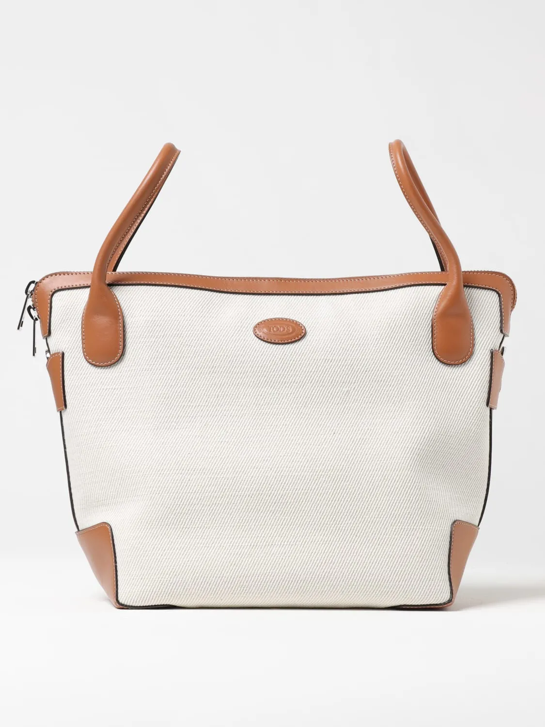 Borsa Tod's in canvas e pelle