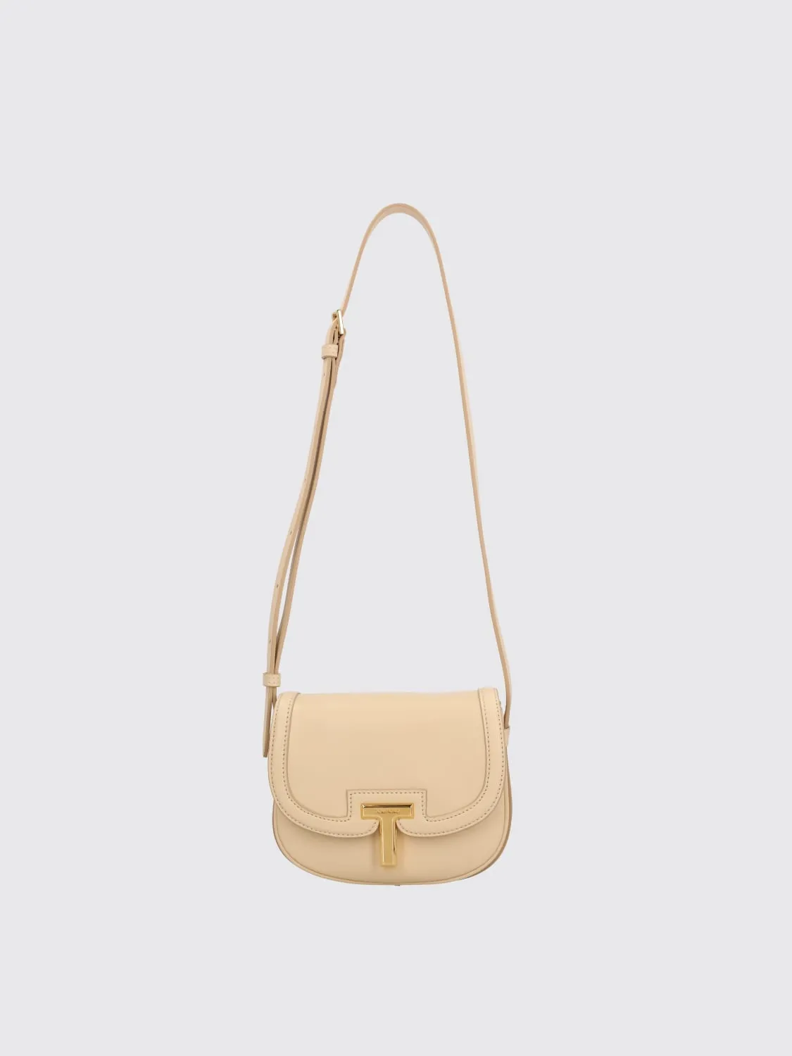 Borsa a tracolla in pelle T Tom Ford