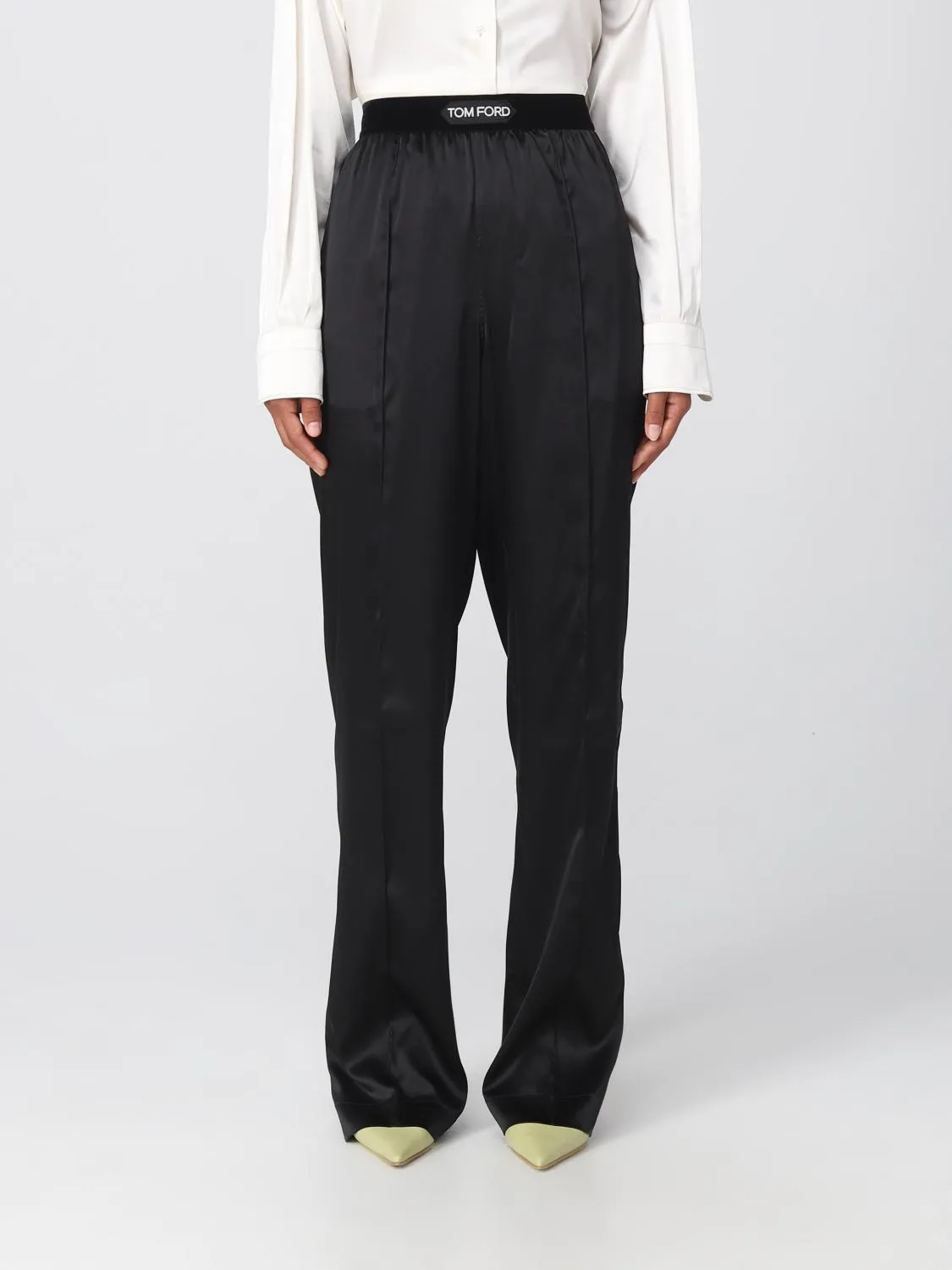 Pantaloni Tom Ford in misto seta