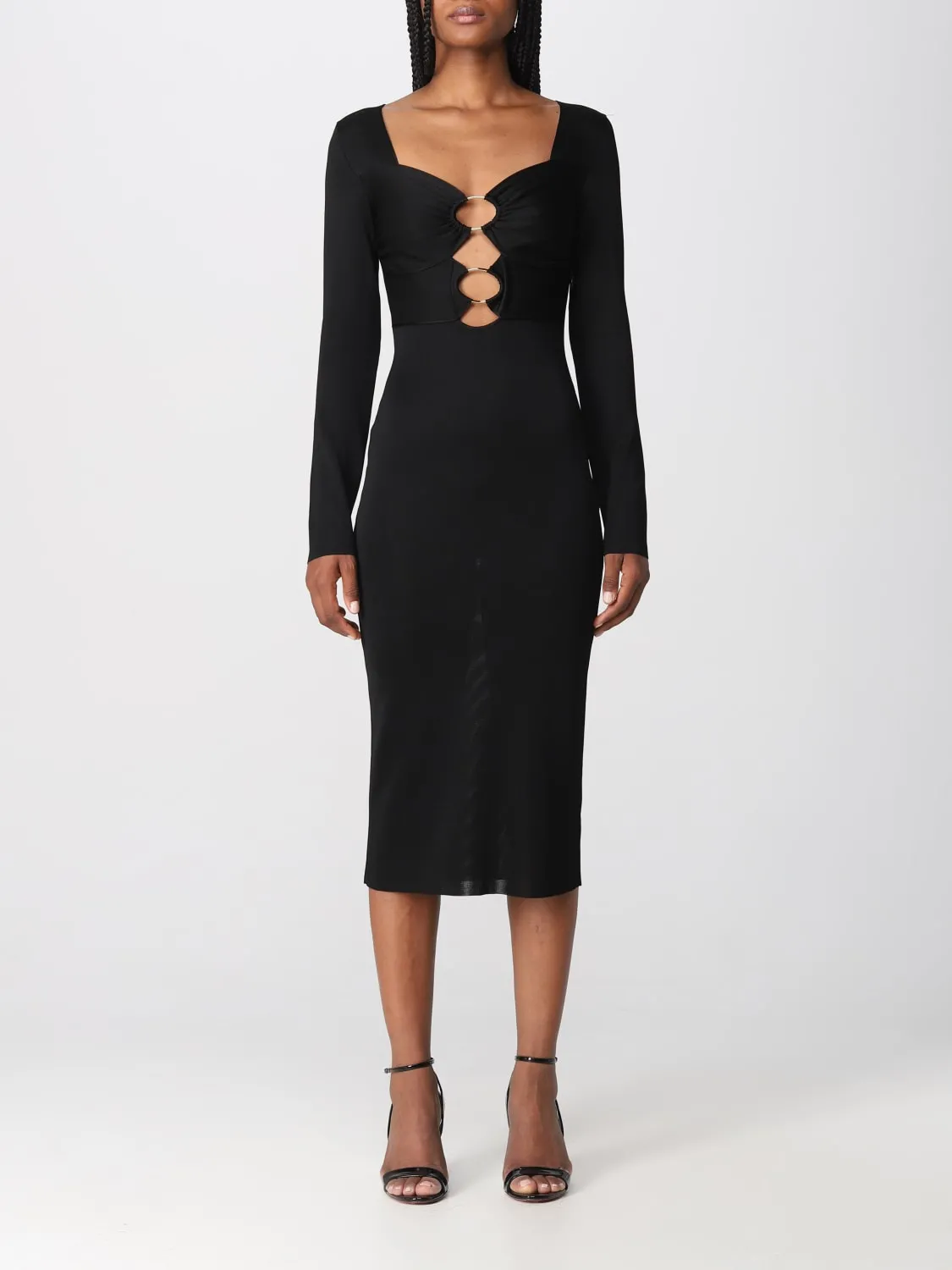 Abito Tom Ford in viscosa con dettagli cut-out
