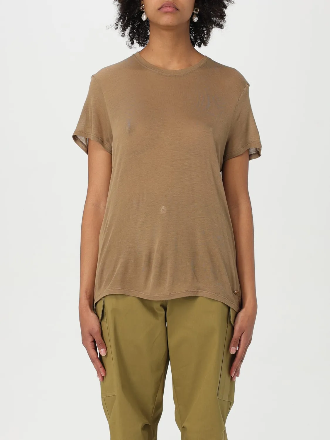 T-shirt basic in viscosa Tom Ford