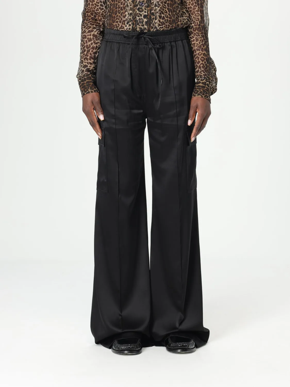 Pantalone cargo Tom Ford in seta