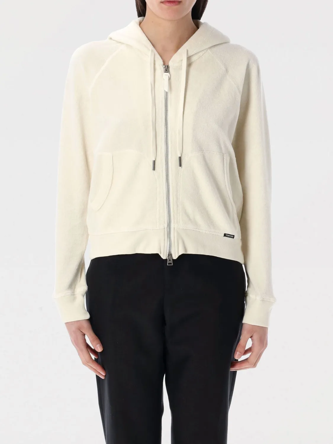 Felpa con cappuccio Tom Ford in velluto