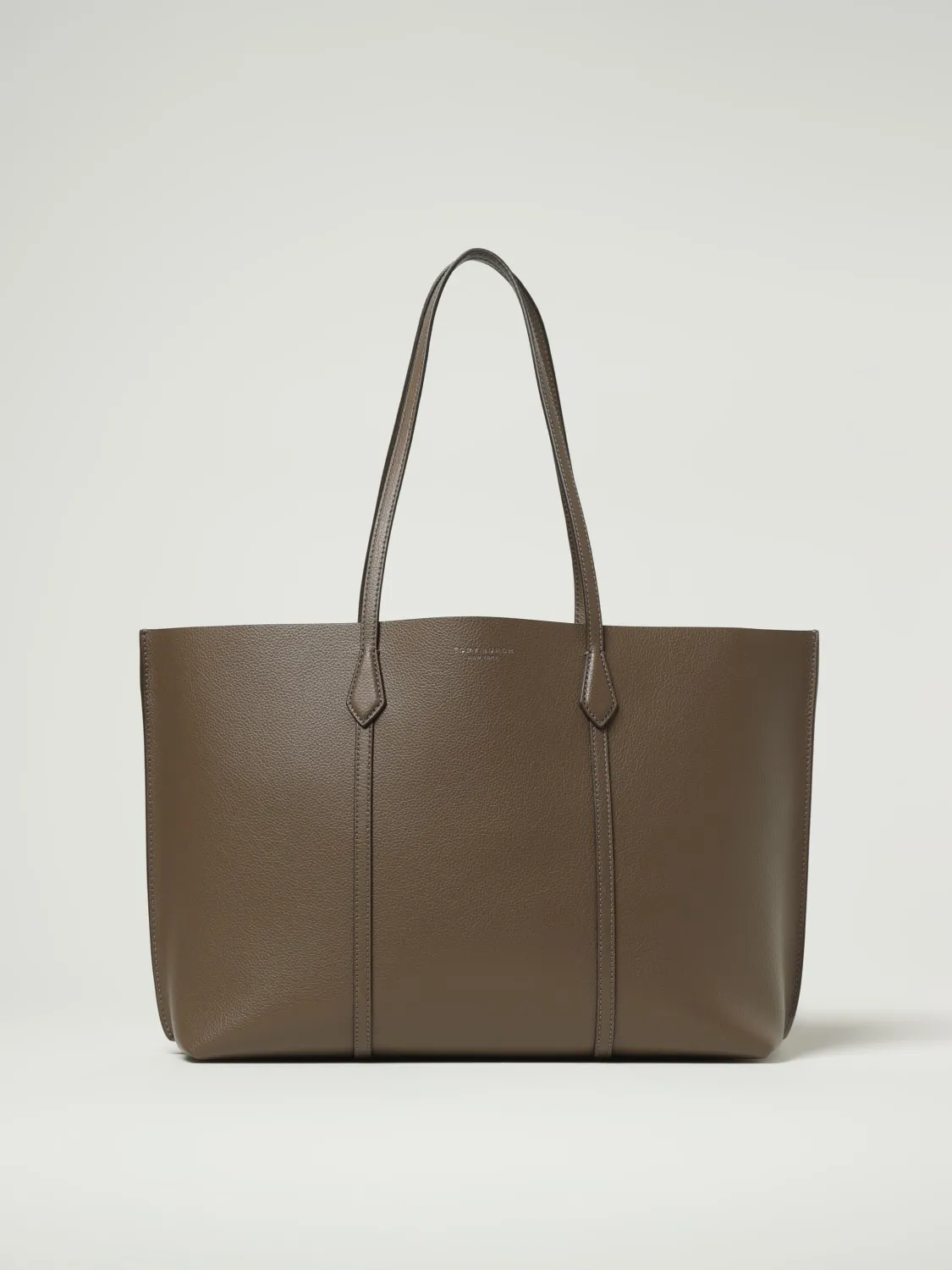 Borsa Shopping Perry Tory Burch in pelle a micro grana