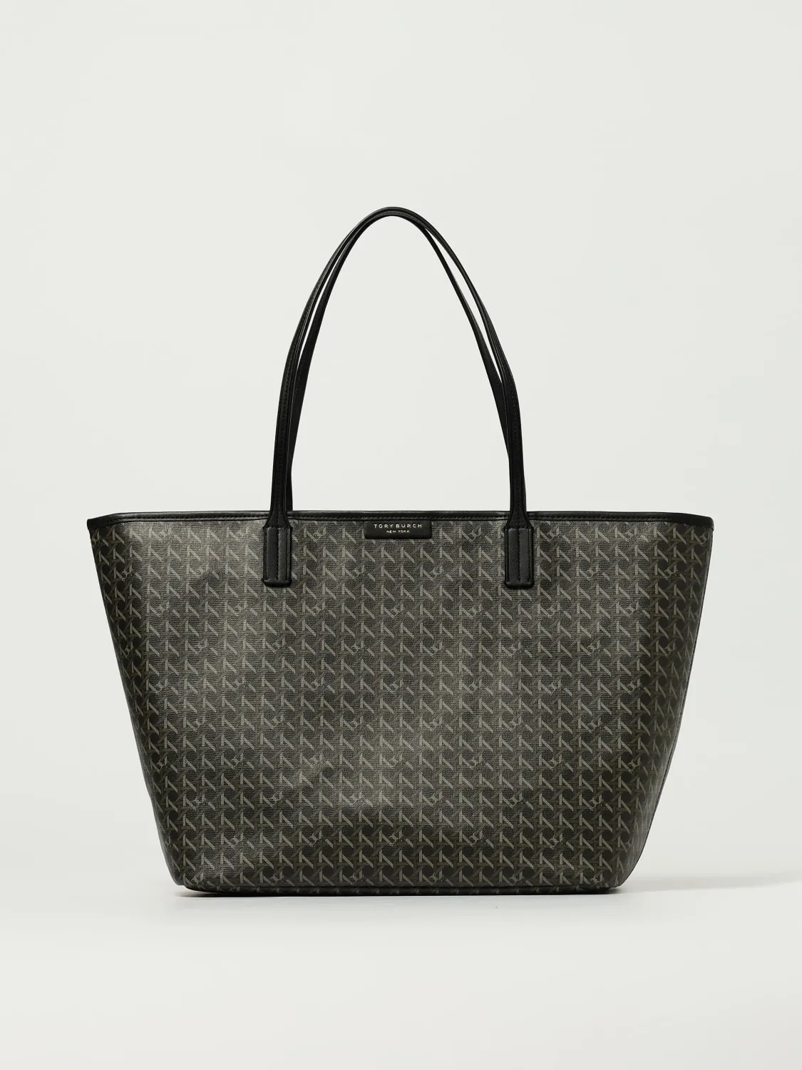 Borsa Shopping Ever-Ready Tory Burch in cotone spalmato