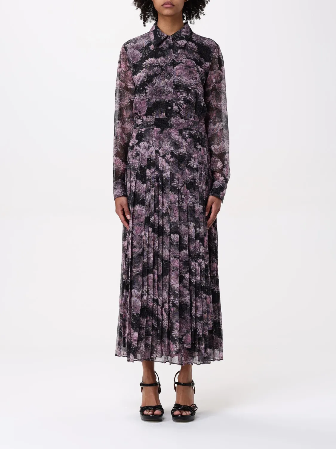 Abito chemisier Tory Burch in seta stampata