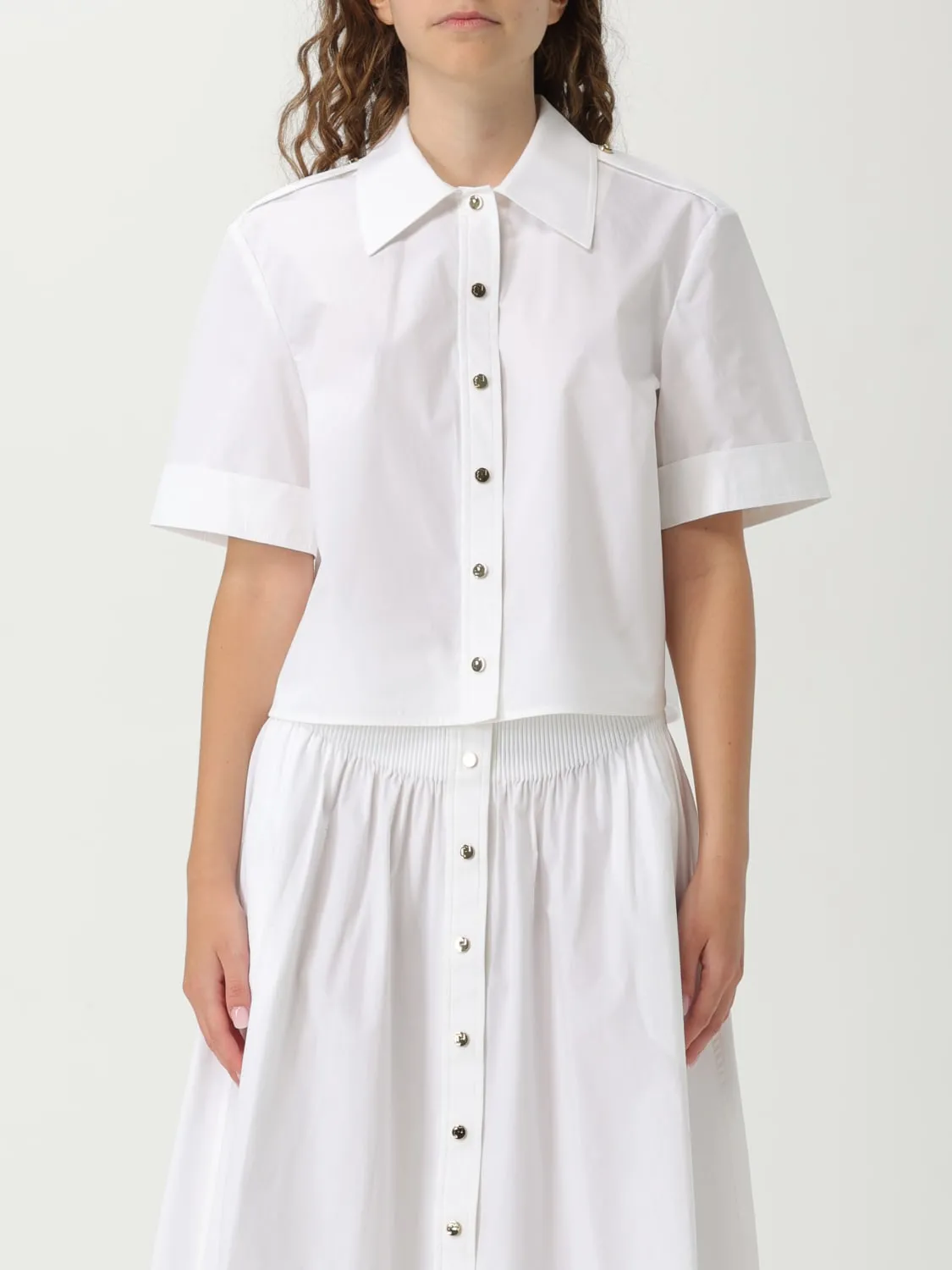 Camicia Tory Burch in cotone stretch